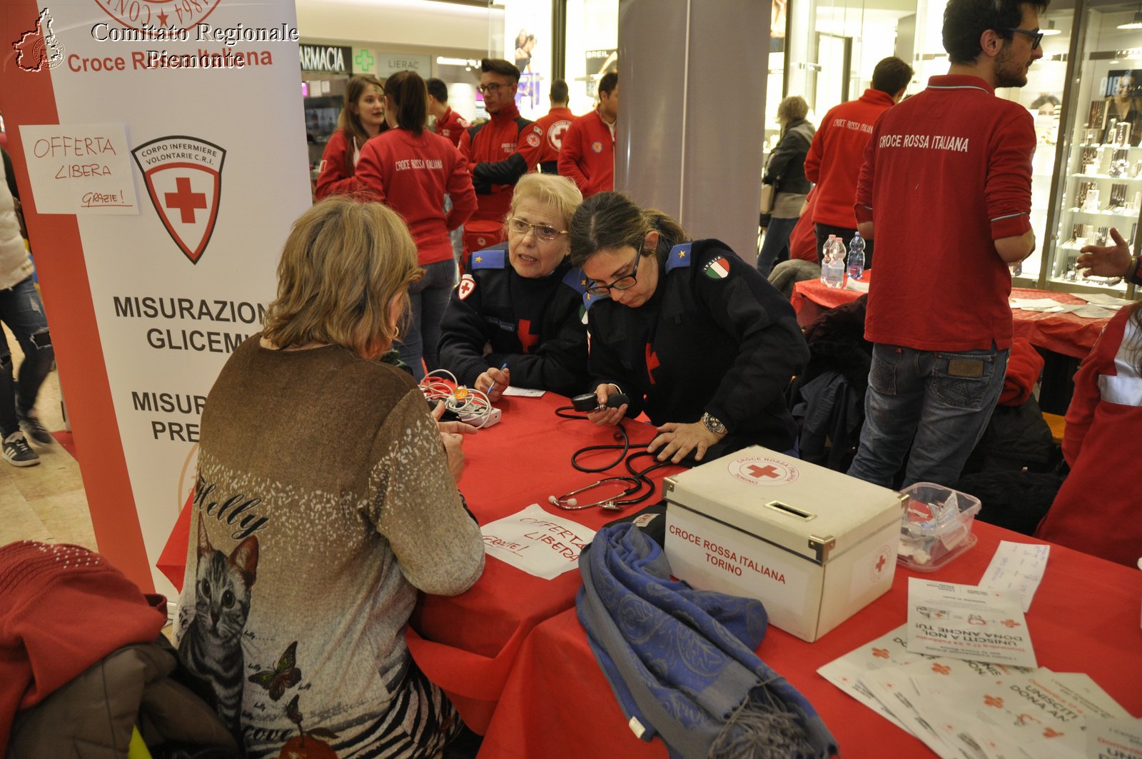 Torino 24 Febbraio 2019 - 2 Appuntamento con i Centri Commerciali - Croce Rossa Italiana - Comitato Regionale del Piemonte