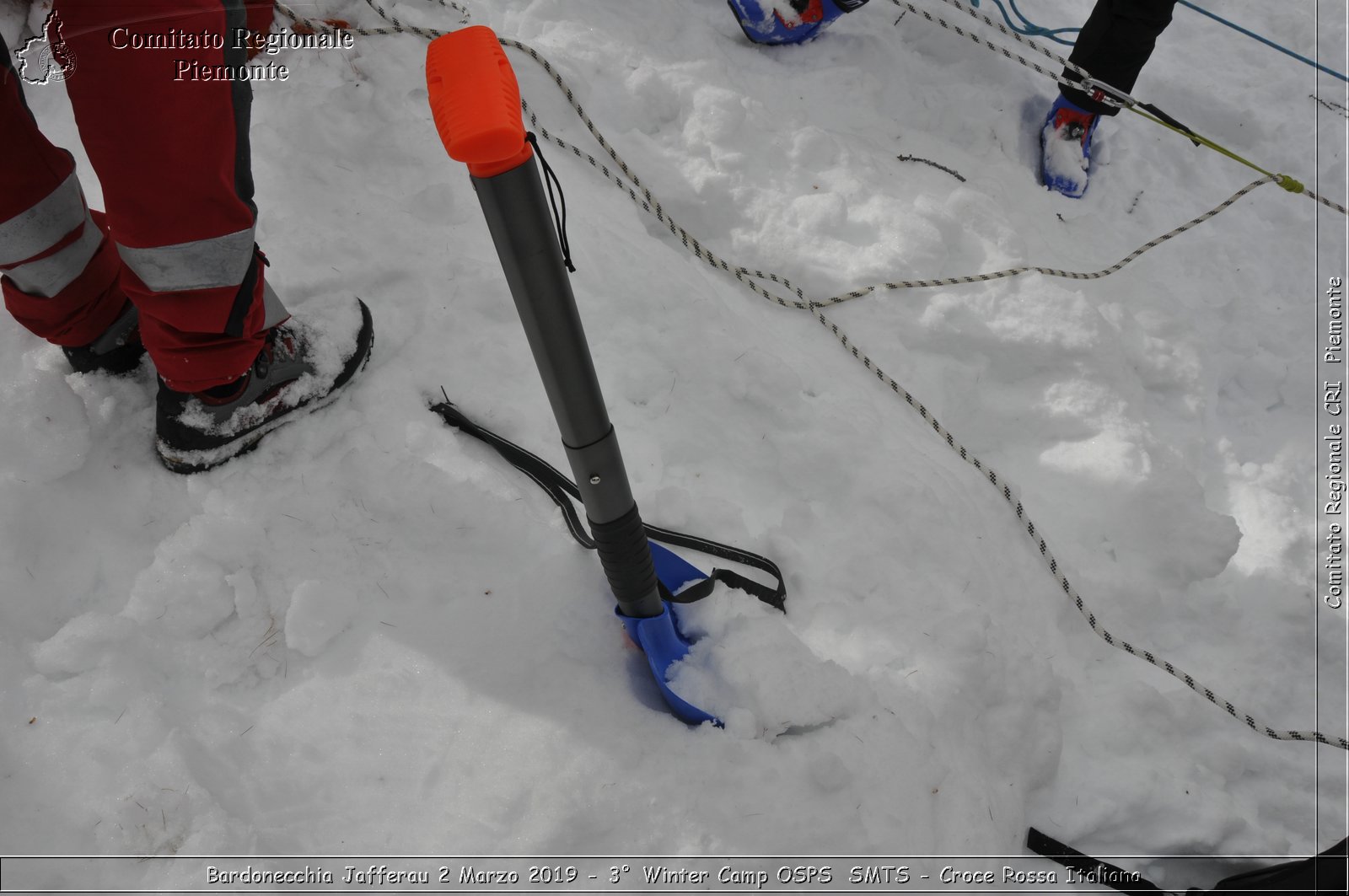 Bardonecchia Jafferau 2 Marzo 2019 - 3 Winter Camp OSPS  SMTS - Croce Rossa Italiana - Comitato Regionale del Piemonte