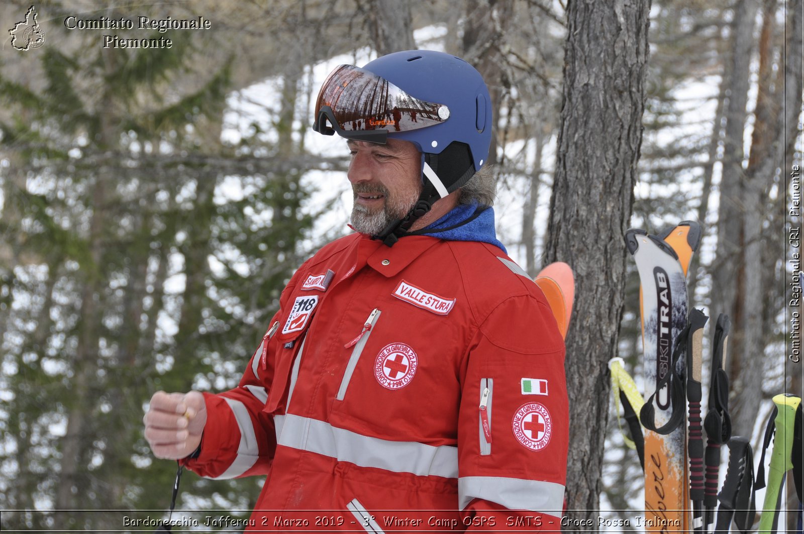 Bardonecchia Jafferau 2 Marzo 2019 - 3 Winter Camp OSPS  SMTS - Croce Rossa Italiana - Comitato Regionale del Piemonte