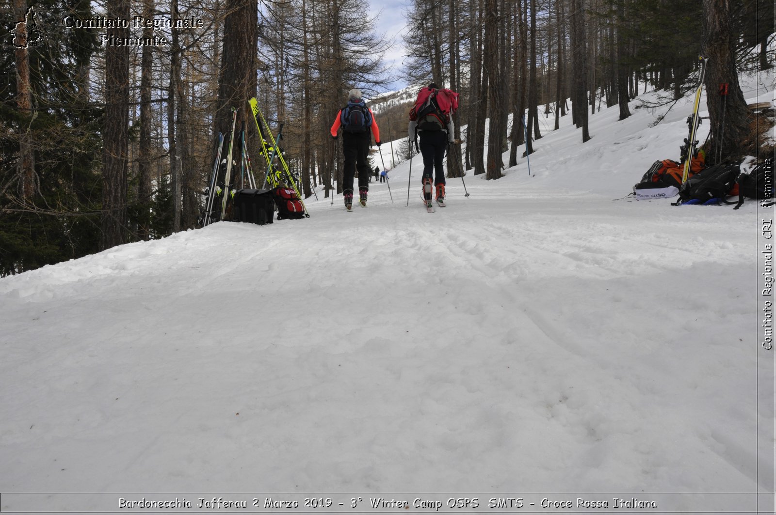 Bardonecchia Jafferau 2 Marzo 2019 - 3 Winter Camp OSPS  SMTS - Croce Rossa Italiana - Comitato Regionale del Piemonte