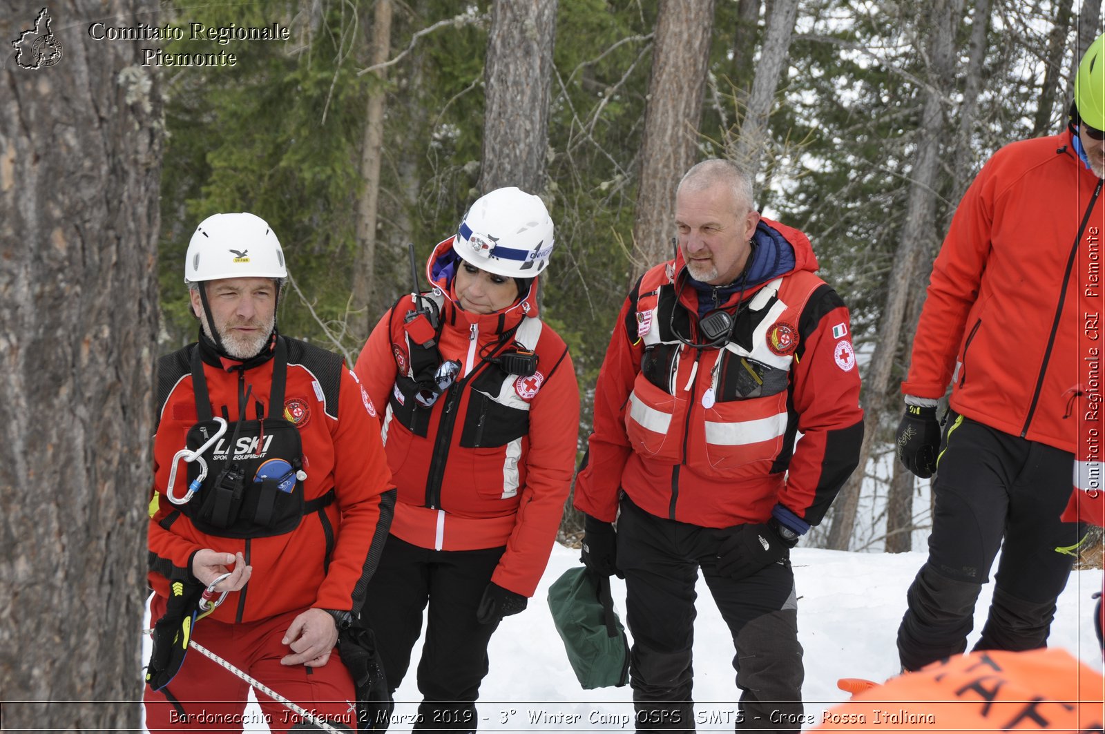 Bardonecchia Jafferau 2 Marzo 2019 - 3 Winter Camp OSPS  SMTS - Croce Rossa Italiana - Comitato Regionale del Piemonte