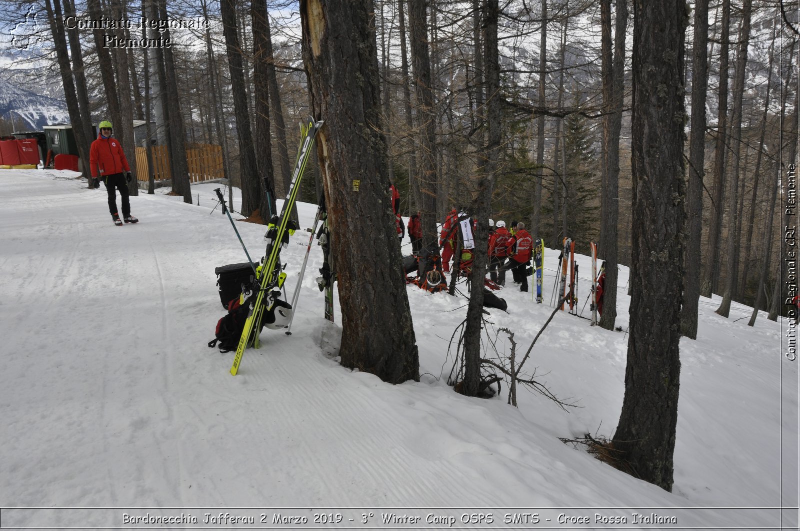 Bardonecchia Jafferau 2 Marzo 2019 - 3 Winter Camp OSPS  SMTS - Croce Rossa Italiana - Comitato Regionale del Piemonte