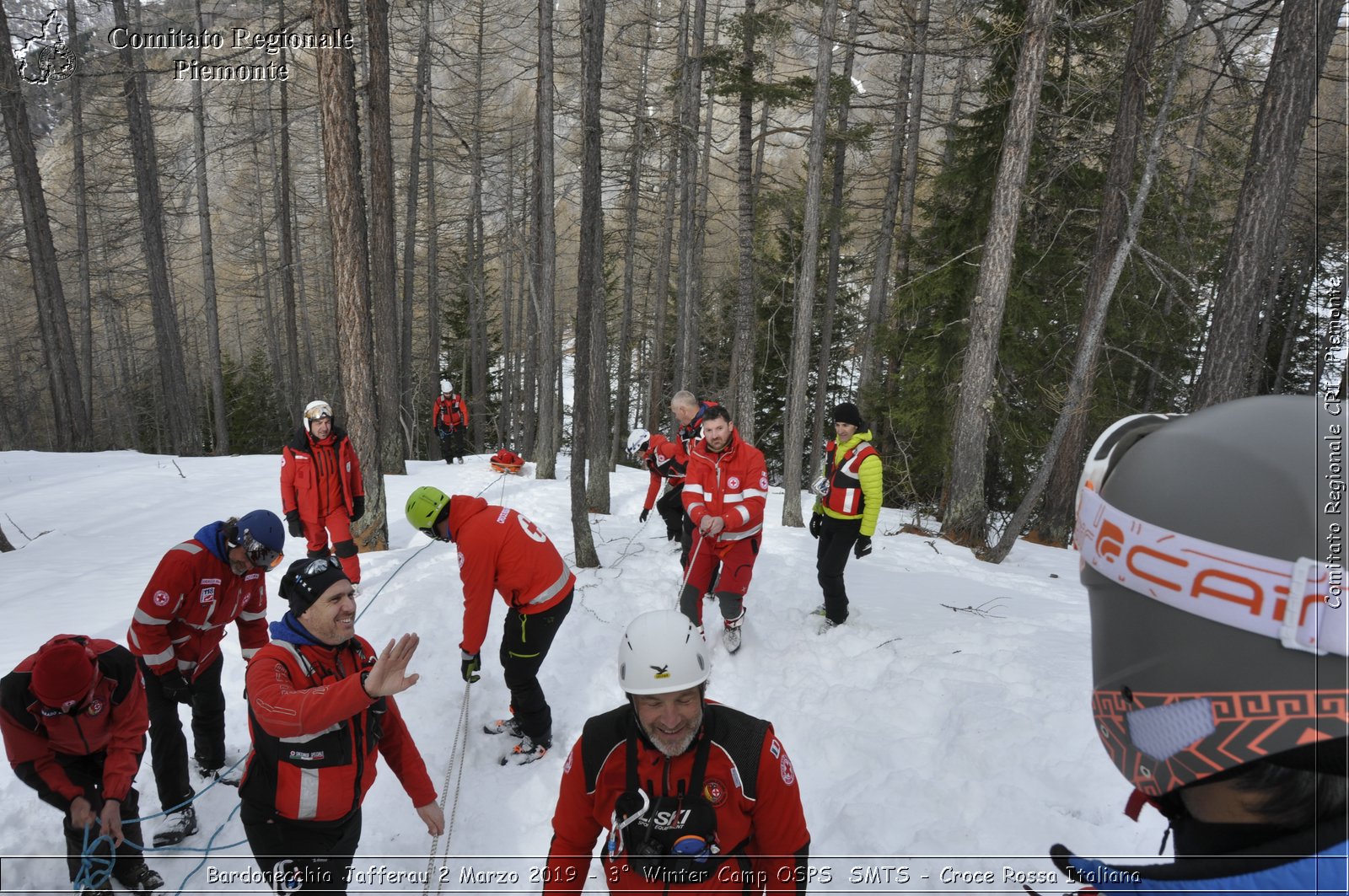 Bardonecchia Jafferau 2 Marzo 2019 - 3 Winter Camp OSPS  SMTS - Croce Rossa Italiana - Comitato Regionale del Piemonte