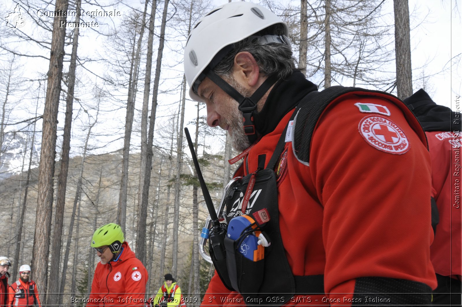 Bardonecchia Jafferau 2 Marzo 2019 - 3 Winter Camp OSPS  SMTS - Croce Rossa Italiana - Comitato Regionale del Piemonte