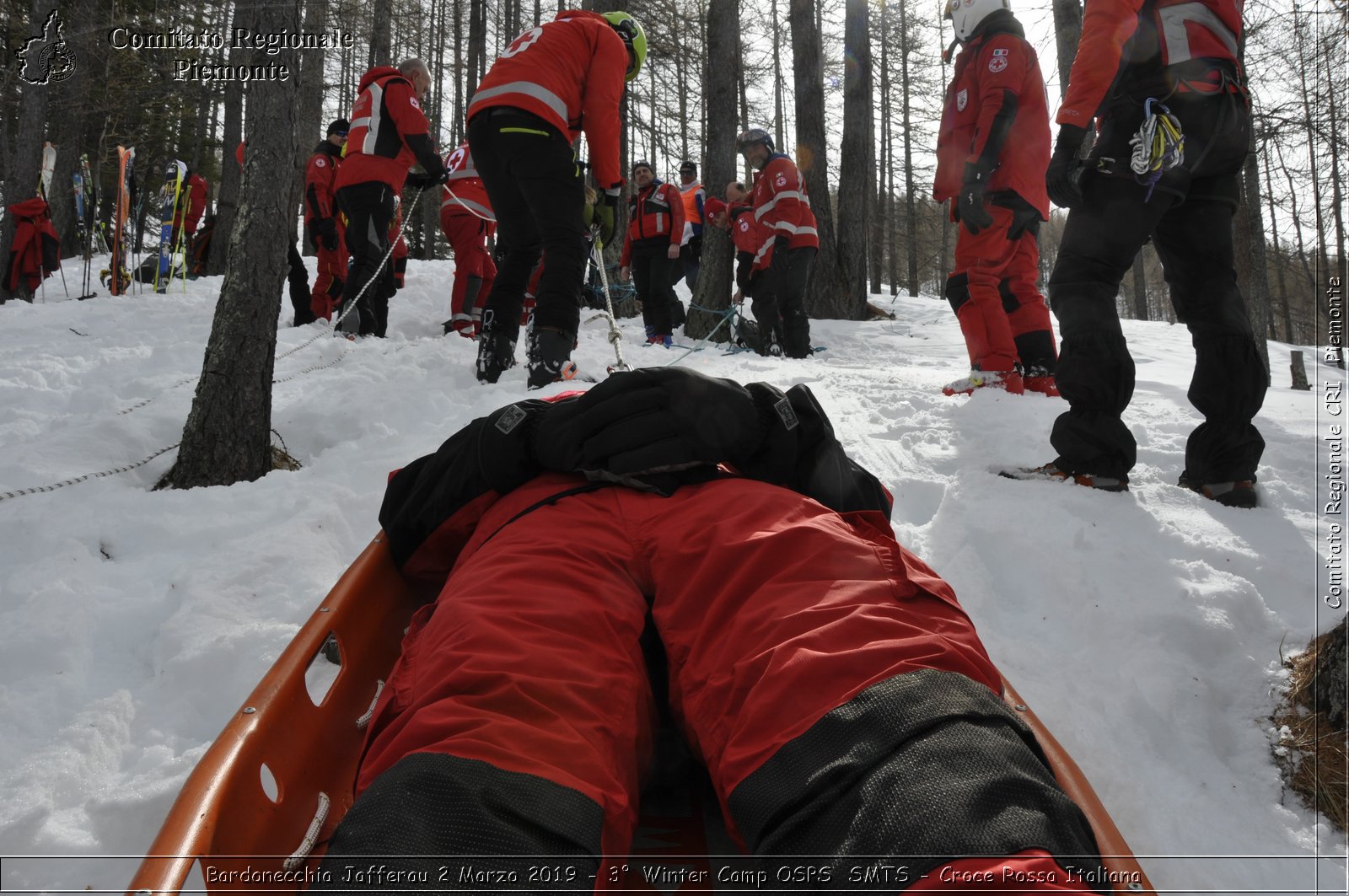 Bardonecchia Jafferau 2 Marzo 2019 - 3 Winter Camp OSPS  SMTS - Croce Rossa Italiana - Comitato Regionale del Piemonte