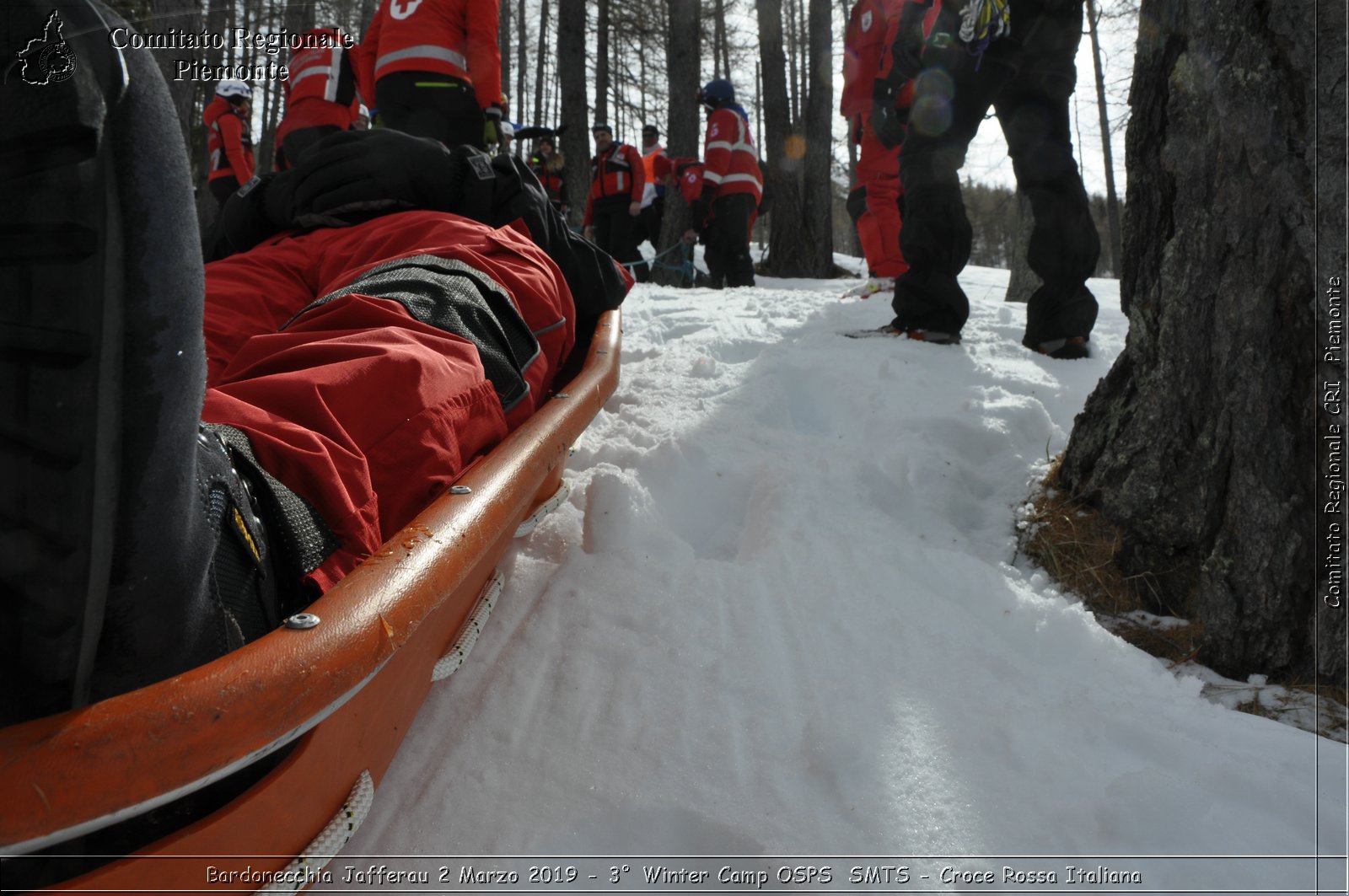 Bardonecchia Jafferau 2 Marzo 2019 - 3 Winter Camp OSPS  SMTS - Croce Rossa Italiana - Comitato Regionale del Piemonte