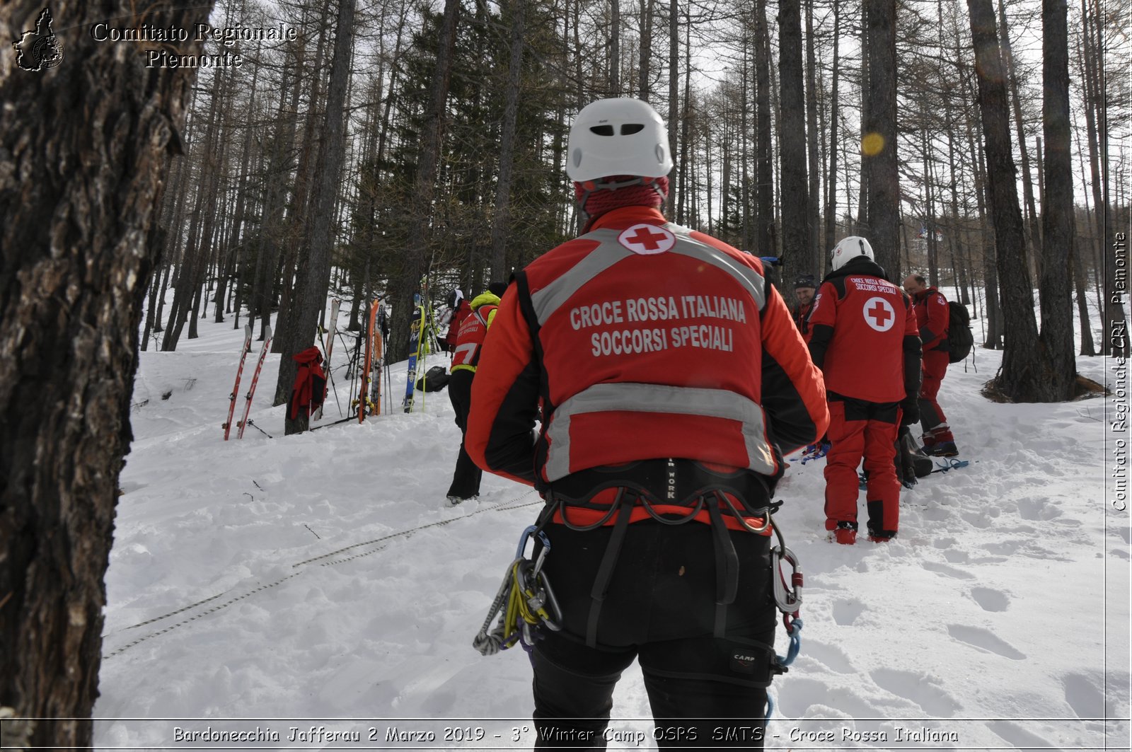 Bardonecchia Jafferau 2 Marzo 2019 - 3 Winter Camp OSPS  SMTS - Croce Rossa Italiana - Comitato Regionale del Piemonte