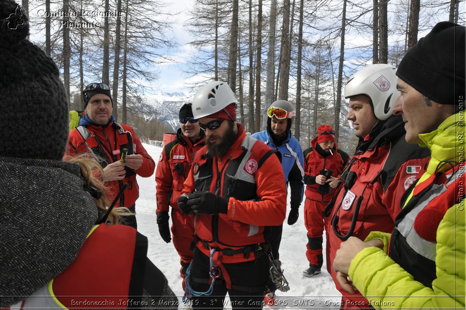 Bardonecchia Jafferau 2 Marzo 2019 - 3 Winter Camp OSPS  SMTS - Croce Rossa Italiana - Comitato Regionale del Piemonte