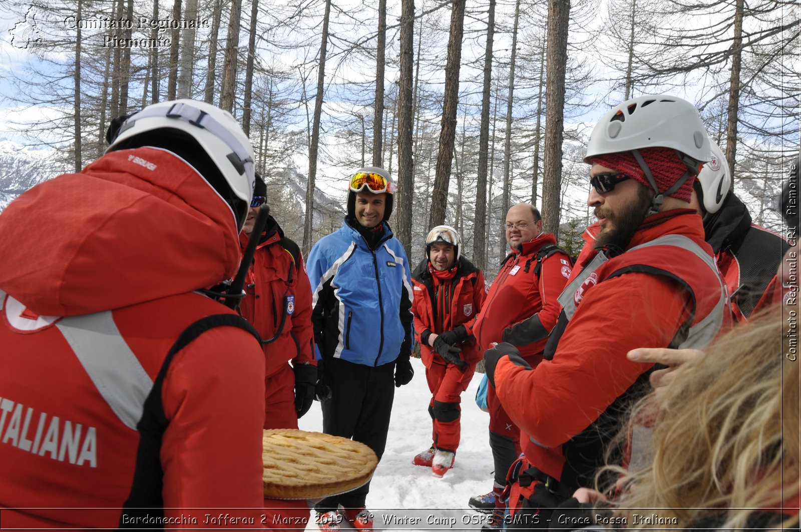 Bardonecchia Jafferau 2 Marzo 2019 - 3 Winter Camp OSPS  SMTS - Croce Rossa Italiana - Comitato Regionale del Piemonte