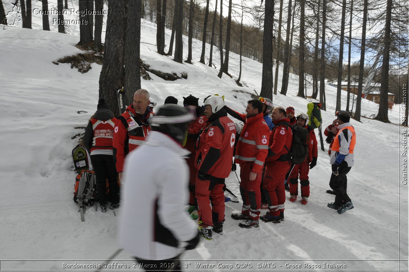 Bardonecchia Jafferau 2 Marzo 2019 - 3 Winter Camp OSPS  SMTS - Croce Rossa Italiana - Comitato Regionale del Piemonte