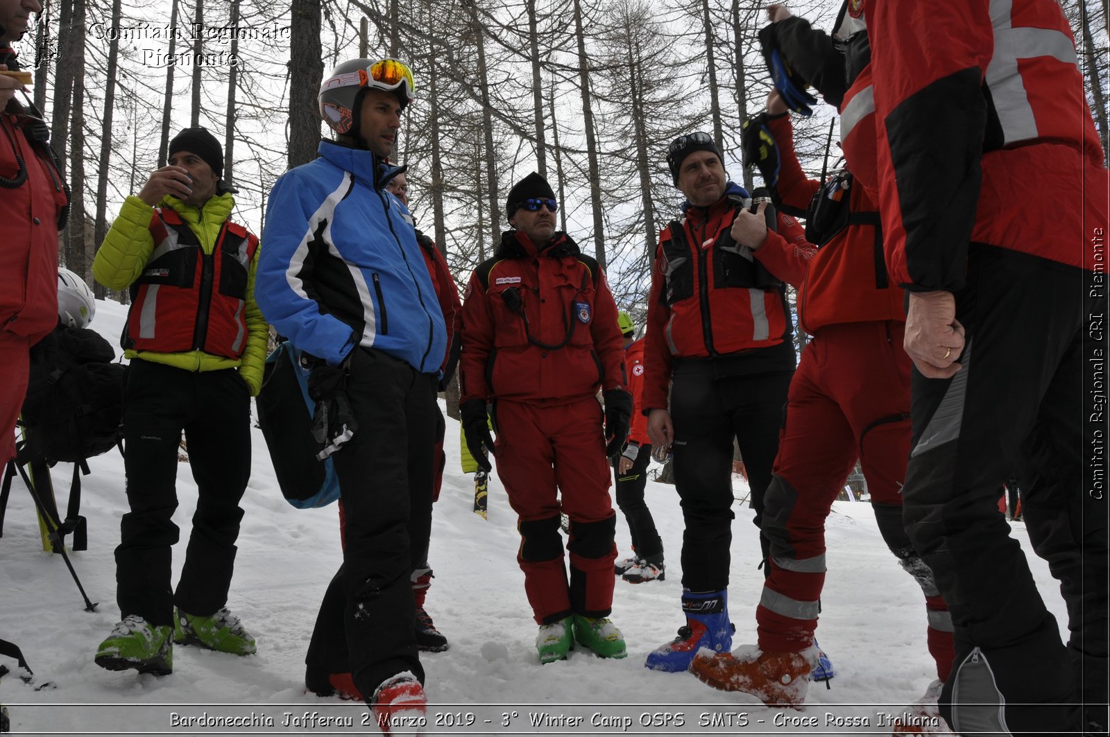 Bardonecchia Jafferau 2 Marzo 2019 - 3 Winter Camp OSPS  SMTS - Croce Rossa Italiana - Comitato Regionale del Piemonte