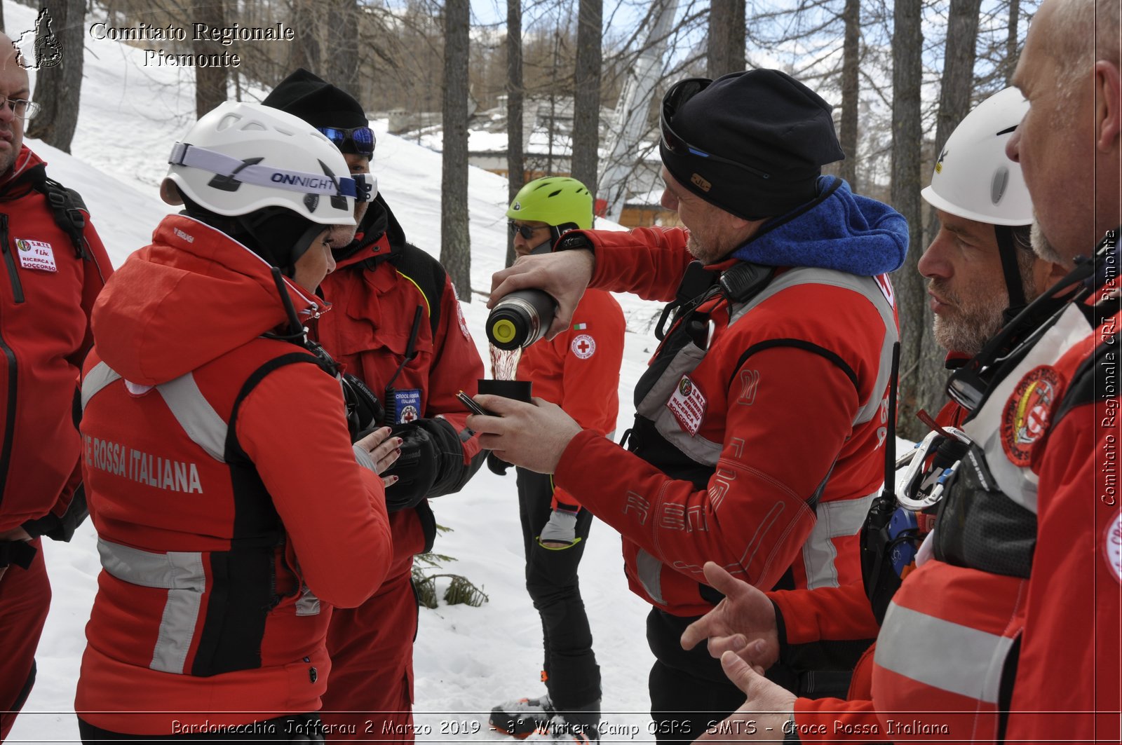 Bardonecchia Jafferau 2 Marzo 2019 - 3 Winter Camp OSPS  SMTS - Croce Rossa Italiana - Comitato Regionale del Piemonte