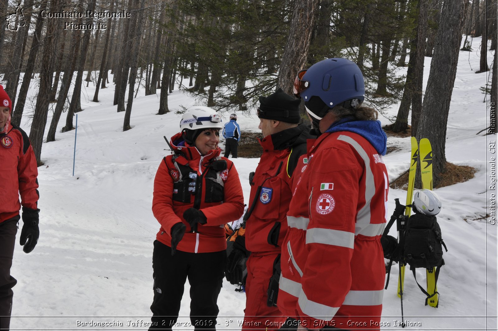 Bardonecchia Jafferau 2 Marzo 2019 - 3 Winter Camp OSPS  SMTS - Croce Rossa Italiana - Comitato Regionale del Piemonte