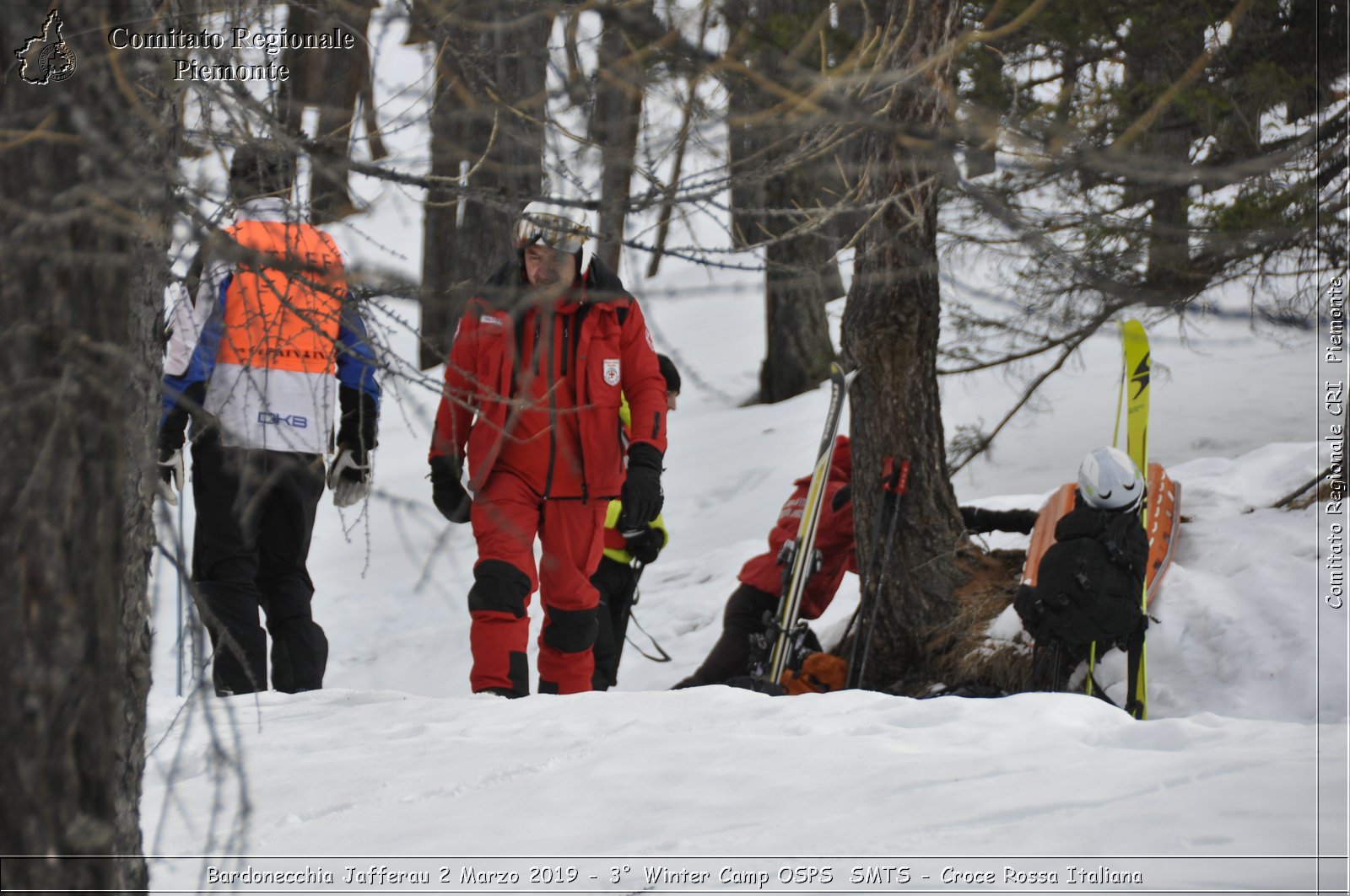 Bardonecchia Jafferau 2 Marzo 2019 - 3 Winter Camp OSPS  SMTS - Croce Rossa Italiana - Comitato Regionale del Piemonte