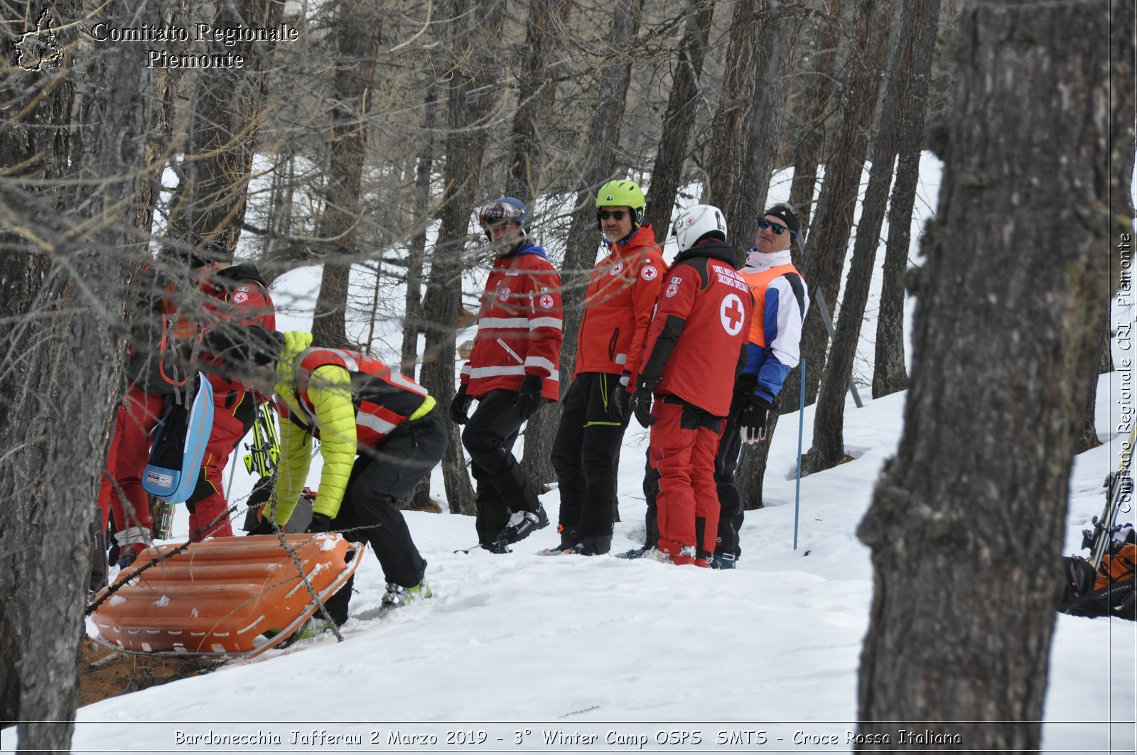 Bardonecchia Jafferau 2 Marzo 2019 - 3 Winter Camp OSPS  SMTS - Croce Rossa Italiana - Comitato Regionale del Piemonte