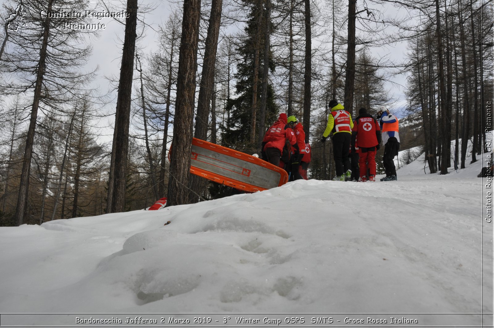 Bardonecchia Jafferau 2 Marzo 2019 - 3 Winter Camp OSPS  SMTS - Croce Rossa Italiana - Comitato Regionale del Piemonte