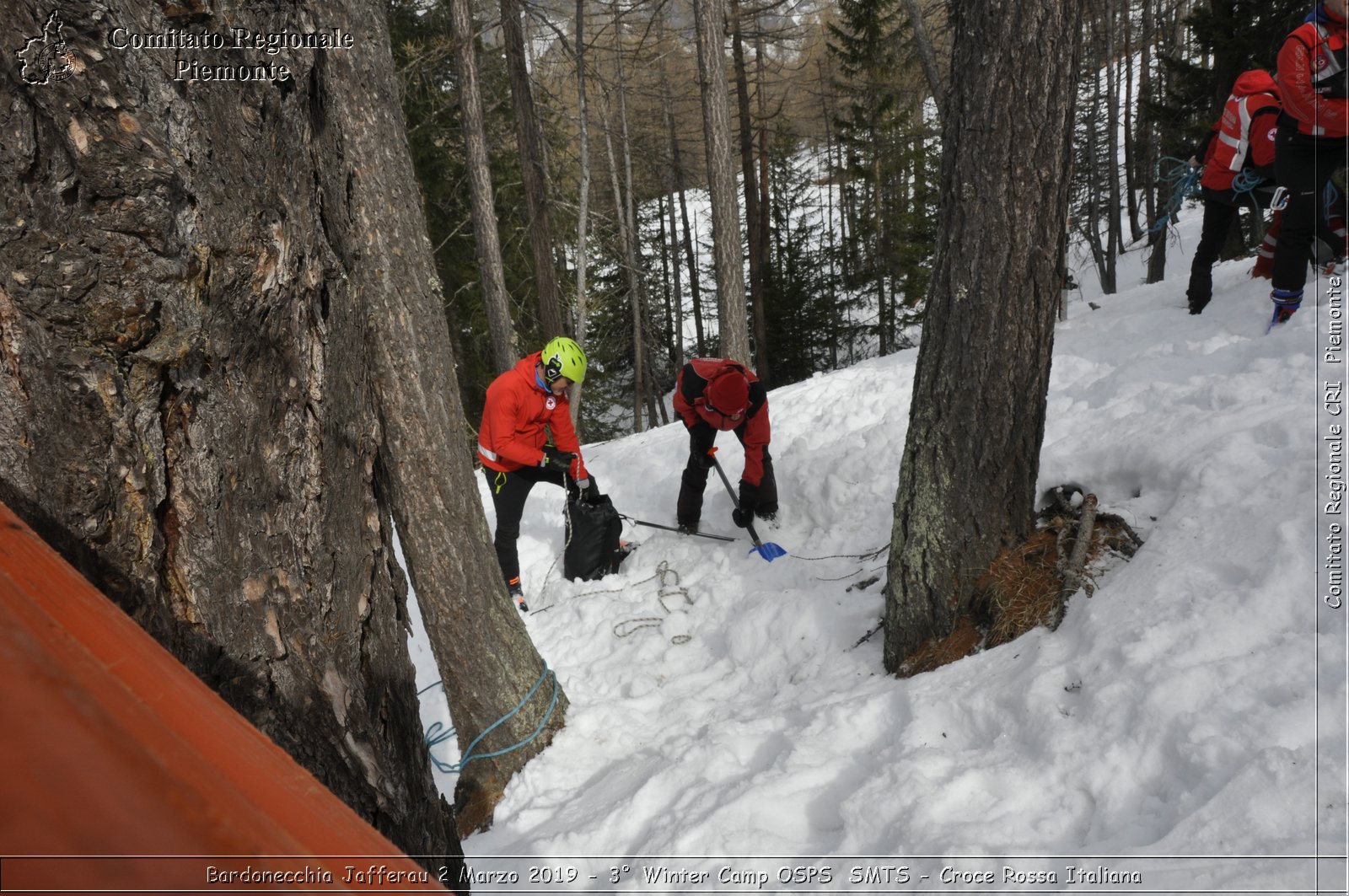 Bardonecchia Jafferau 2 Marzo 2019 - 3 Winter Camp OSPS  SMTS - Croce Rossa Italiana - Comitato Regionale del Piemonte