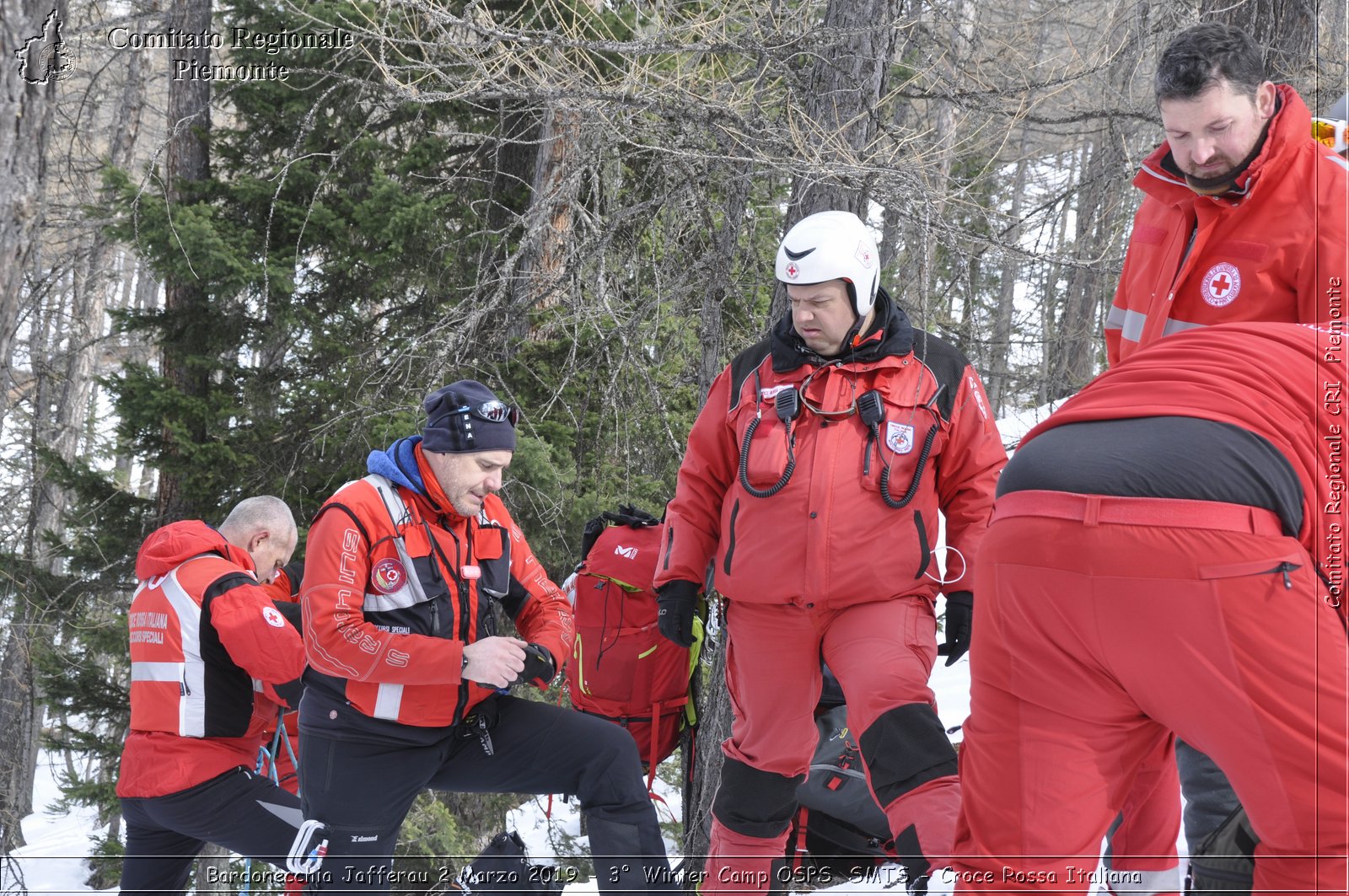 Bardonecchia Jafferau 2 Marzo 2019 - 3 Winter Camp OSPS  SMTS - Croce Rossa Italiana - Comitato Regionale del Piemonte