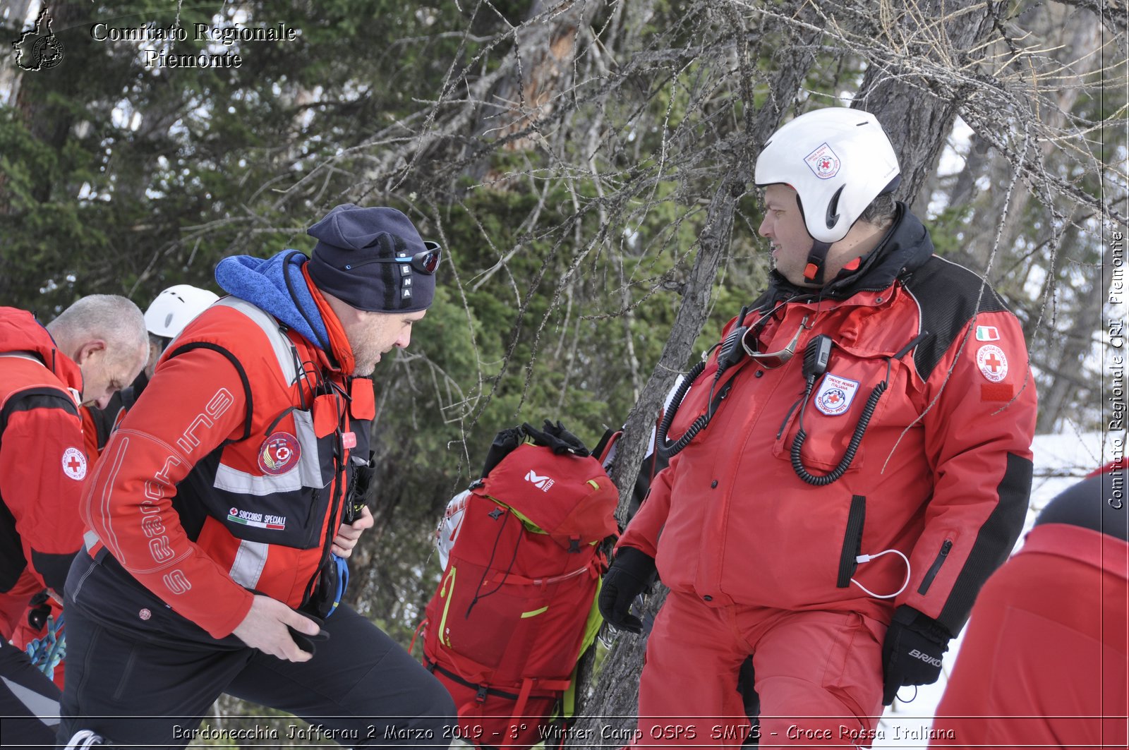 Bardonecchia Jafferau 2 Marzo 2019 - 3 Winter Camp OSPS  SMTS - Croce Rossa Italiana - Comitato Regionale del Piemonte