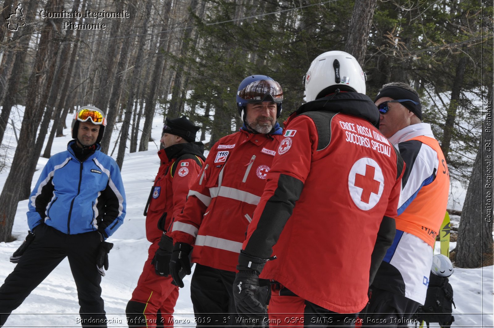 Bardonecchia Jafferau 2 Marzo 2019 - 3 Winter Camp OSPS  SMTS - Croce Rossa Italiana - Comitato Regionale del Piemonte