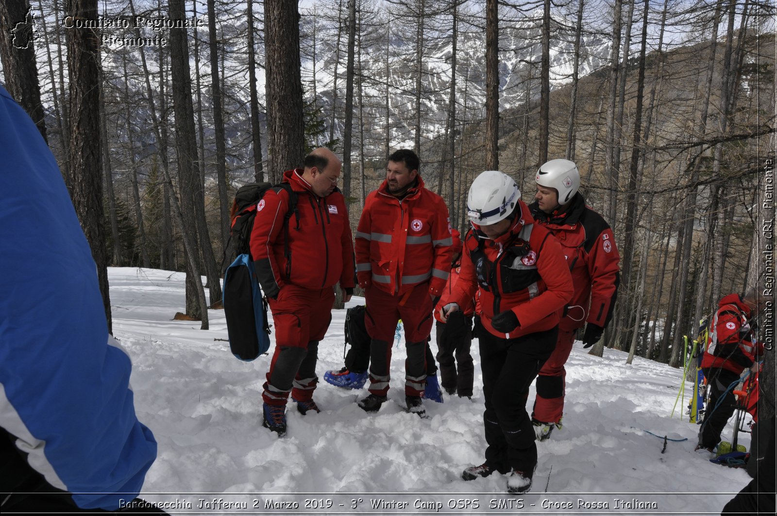 Bardonecchia Jafferau 2 Marzo 2019 - 3 Winter Camp OSPS  SMTS - Croce Rossa Italiana - Comitato Regionale del Piemonte