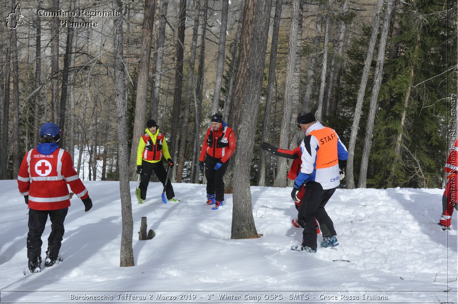 Bardonecchia Jafferau 2 Marzo 2019 - 3 Winter Camp OSPS  SMTS - Croce Rossa Italiana - Comitato Regionale del Piemonte