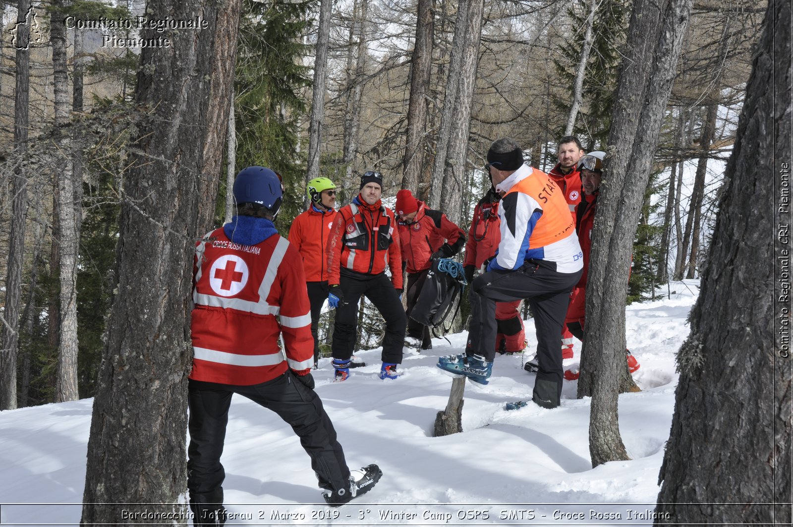 Bardonecchia Jafferau 2 Marzo 2019 - 3 Winter Camp OSPS  SMTS - Croce Rossa Italiana - Comitato Regionale del Piemonte