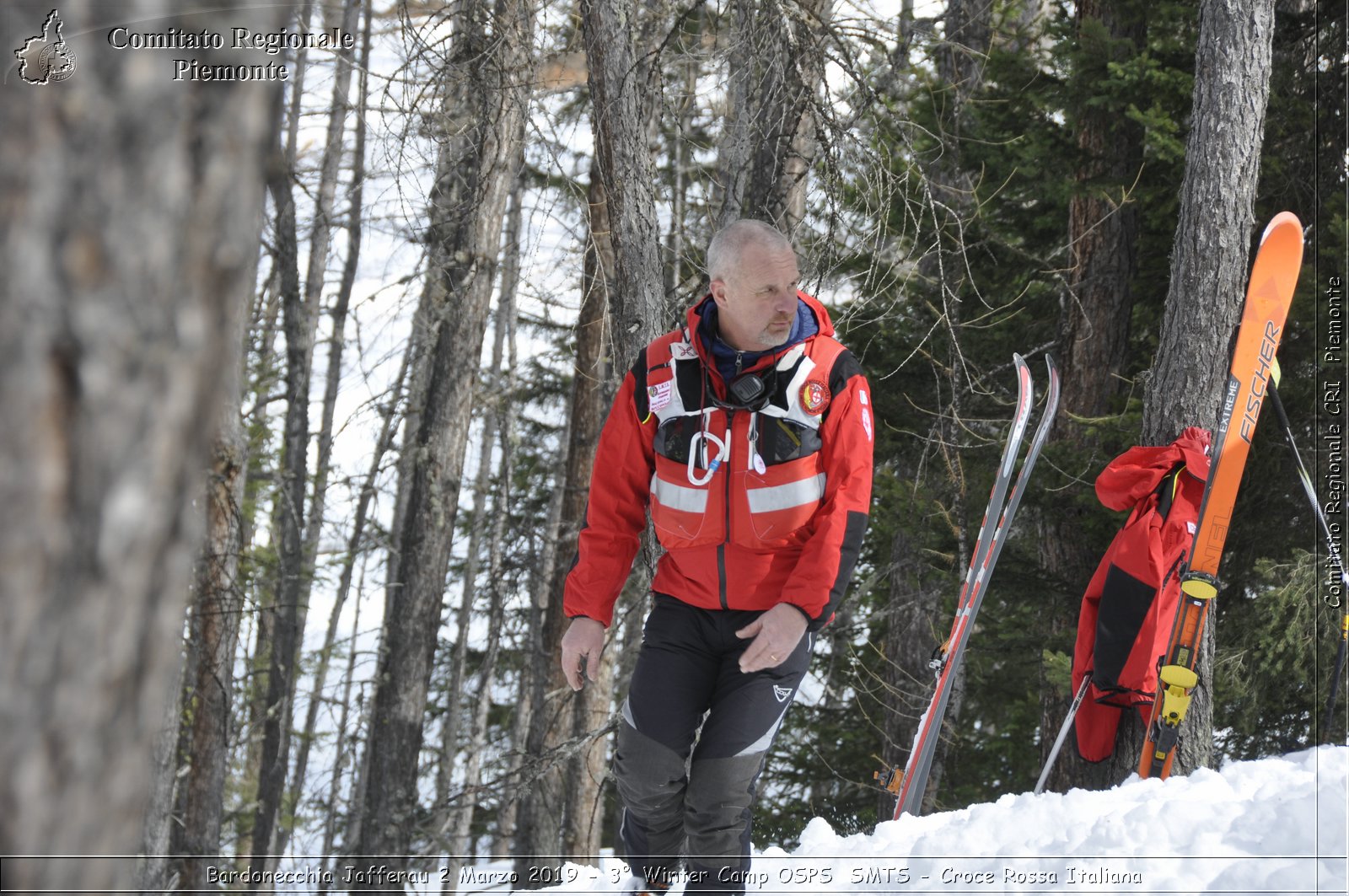 Bardonecchia Jafferau 2 Marzo 2019 - 3 Winter Camp OSPS  SMTS - Croce Rossa Italiana - Comitato Regionale del Piemonte