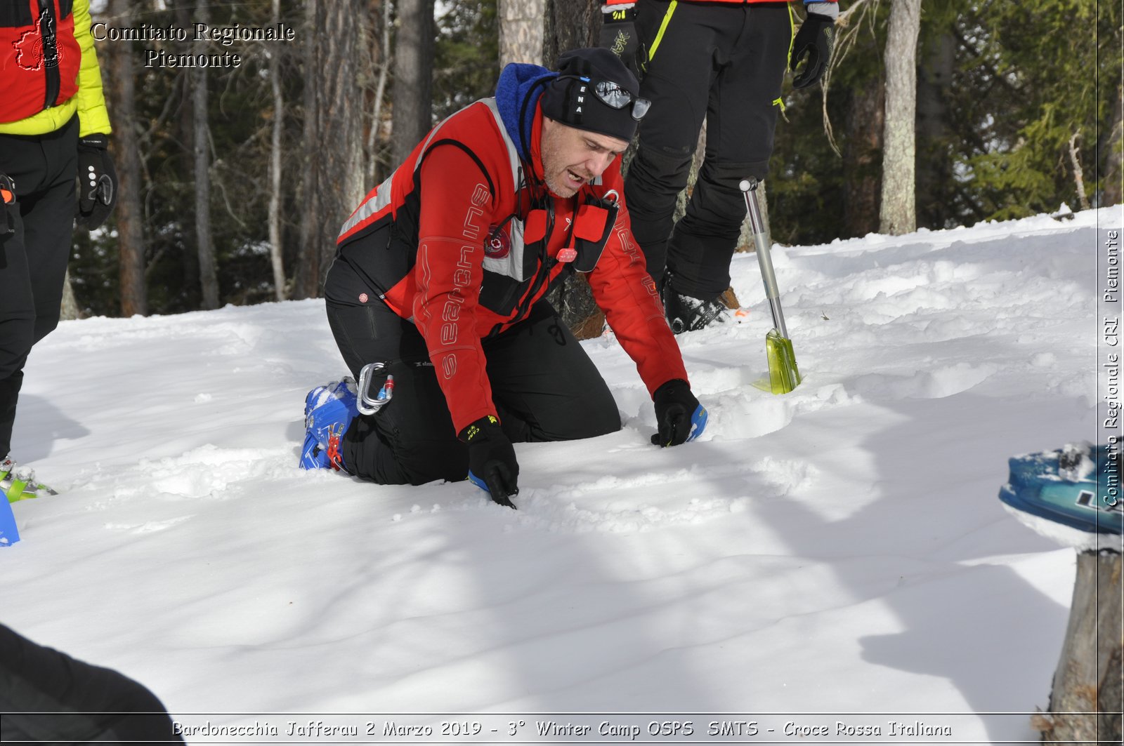 Bardonecchia Jafferau 2 Marzo 2019 - 3 Winter Camp OSPS  SMTS - Croce Rossa Italiana - Comitato Regionale del Piemonte