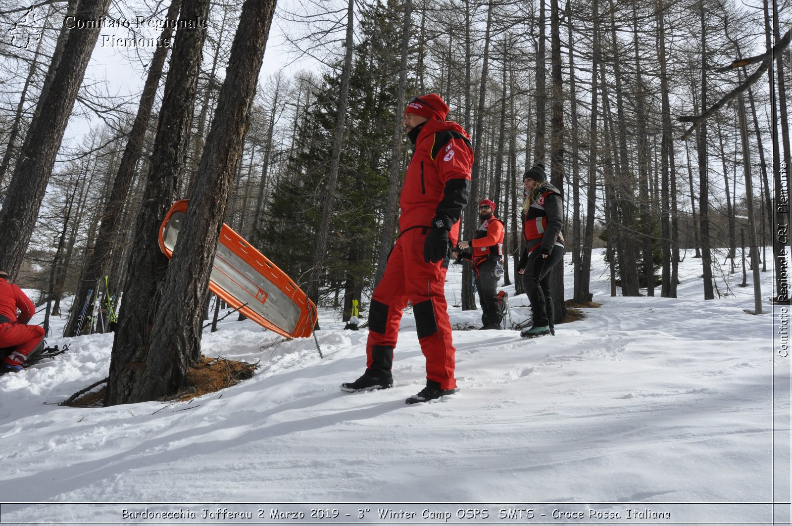 Bardonecchia Jafferau 2 Marzo 2019 - 3 Winter Camp OSPS  SMTS - Croce Rossa Italiana - Comitato Regionale del Piemonte