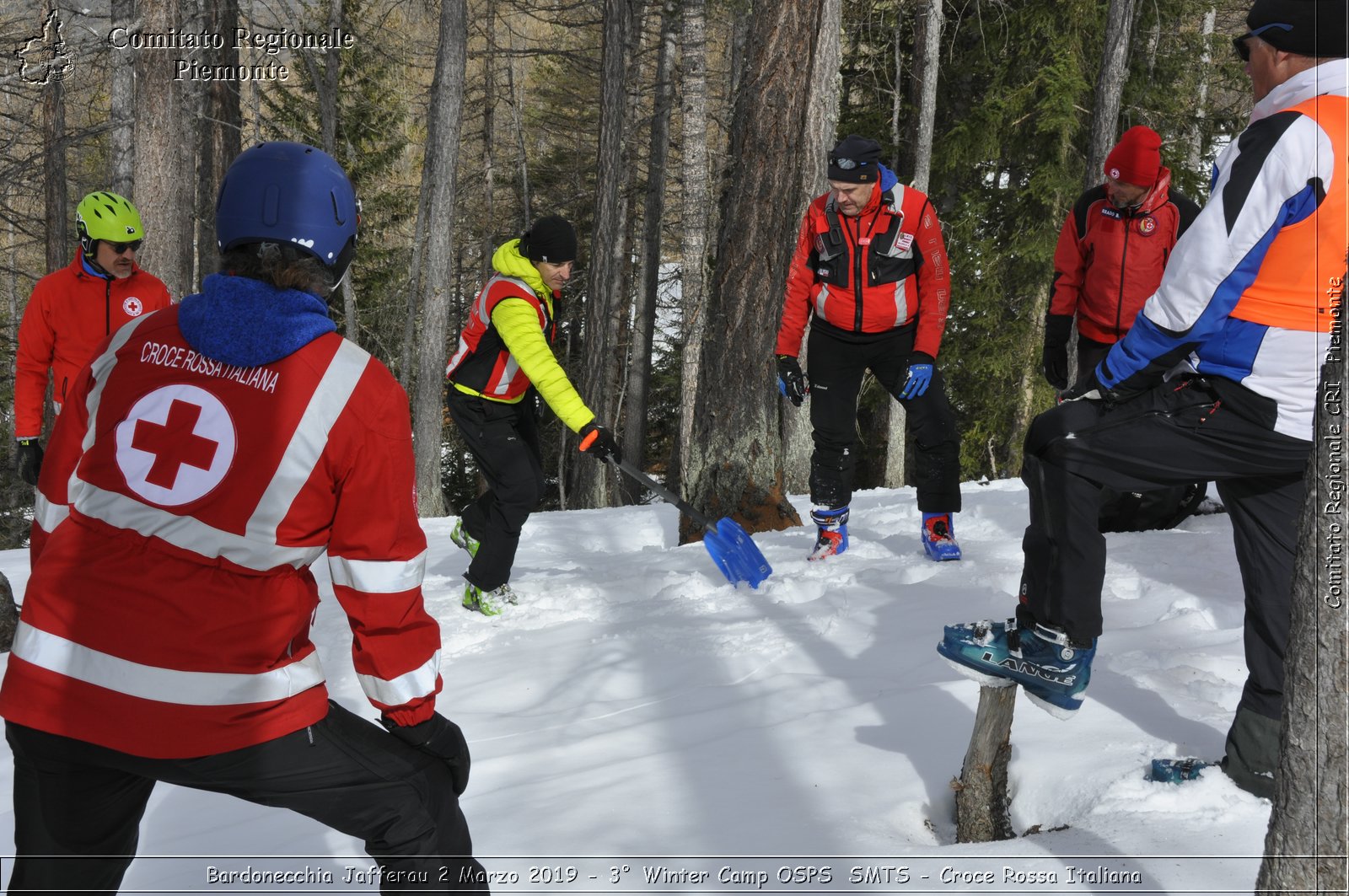 Bardonecchia Jafferau 2 Marzo 2019 - 3 Winter Camp OSPS  SMTS - Croce Rossa Italiana - Comitato Regionale del Piemonte