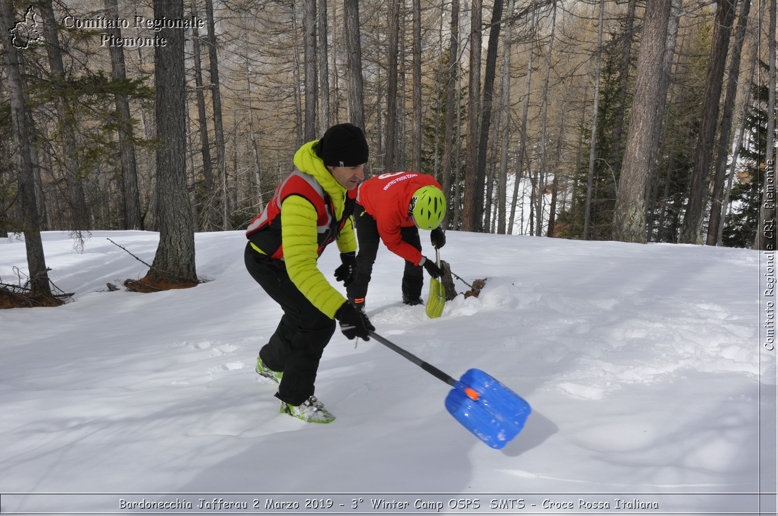 Bardonecchia Jafferau 2 Marzo 2019 - 3 Winter Camp OSPS  SMTS - Croce Rossa Italiana - Comitato Regionale del Piemonte