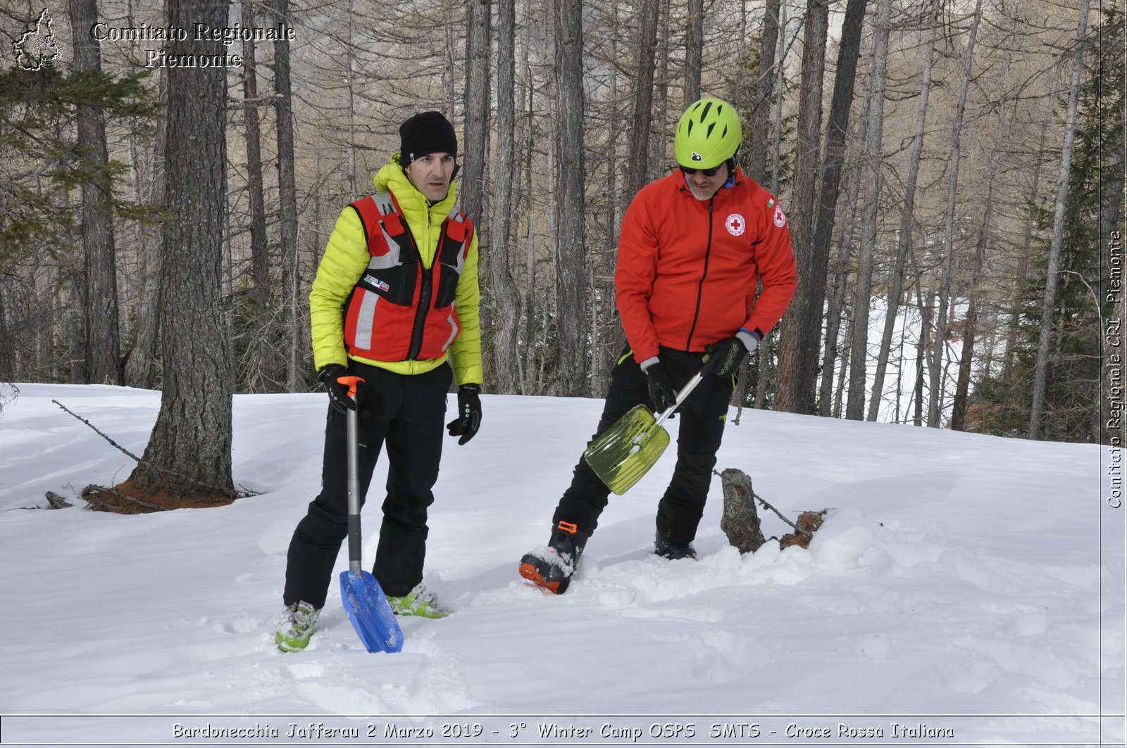 Bardonecchia Jafferau 2 Marzo 2019 - 3 Winter Camp OSPS  SMTS - Croce Rossa Italiana - Comitato Regionale del Piemonte