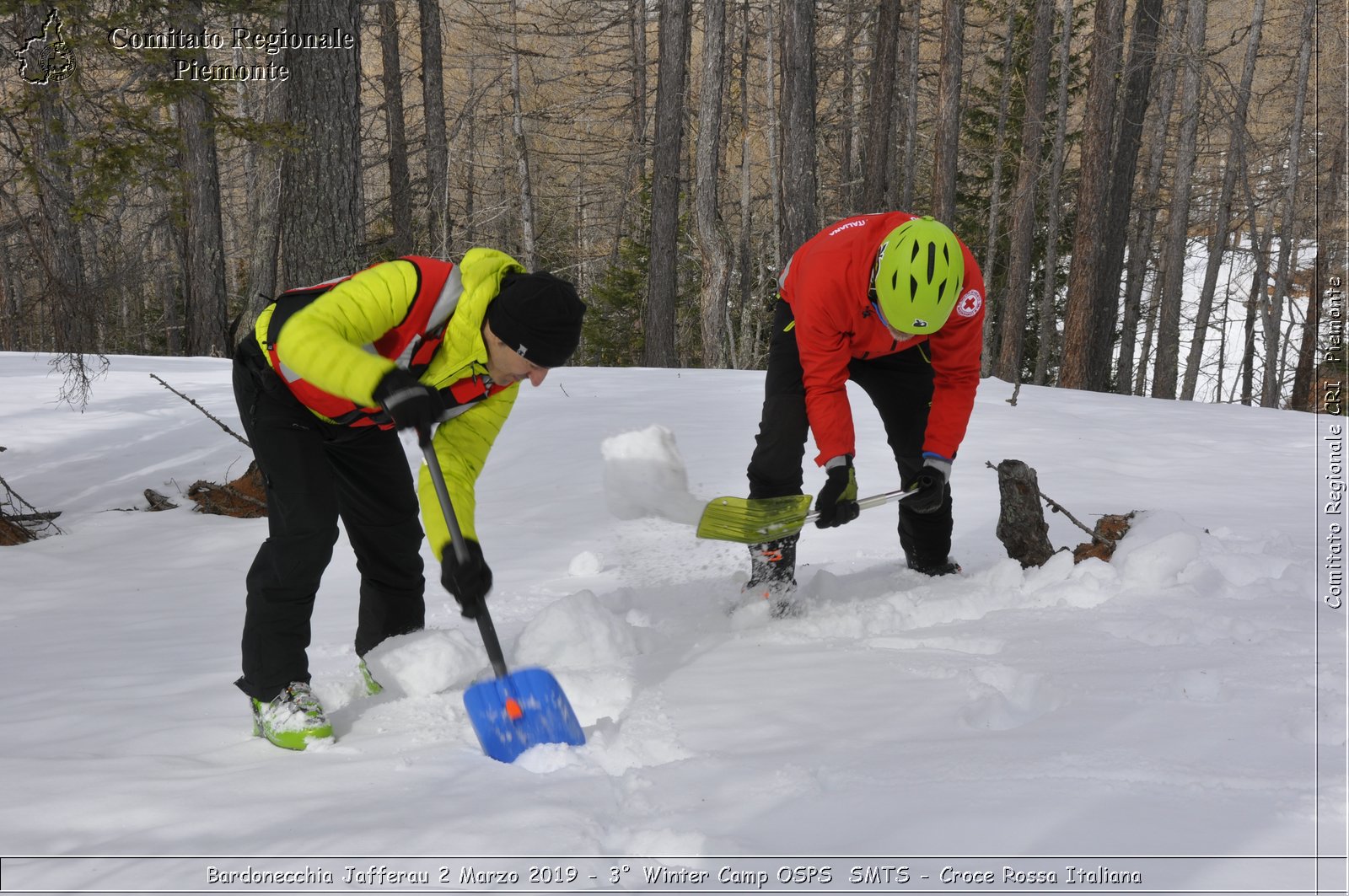 Bardonecchia Jafferau 2 Marzo 2019 - 3 Winter Camp OSPS  SMTS - Croce Rossa Italiana - Comitato Regionale del Piemonte