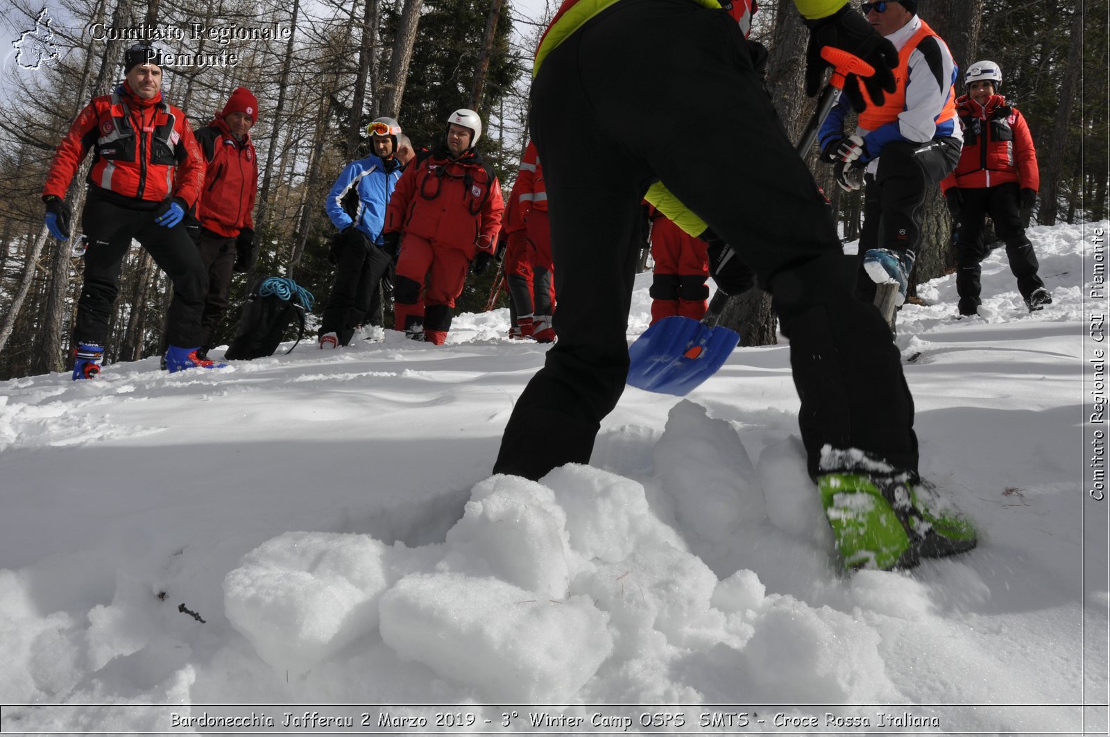 Bardonecchia Jafferau 2 Marzo 2019 - 3 Winter Camp OSPS  SMTS - Croce Rossa Italiana - Comitato Regionale del Piemonte