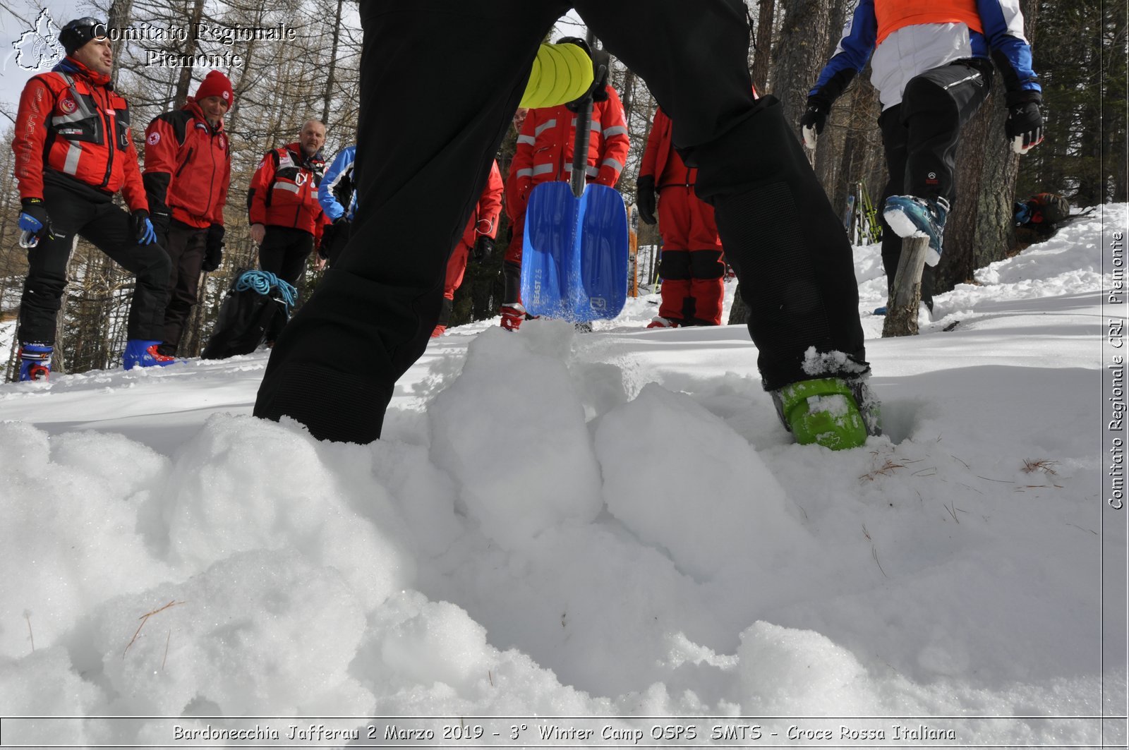 Bardonecchia Jafferau 2 Marzo 2019 - 3 Winter Camp OSPS  SMTS - Croce Rossa Italiana - Comitato Regionale del Piemonte