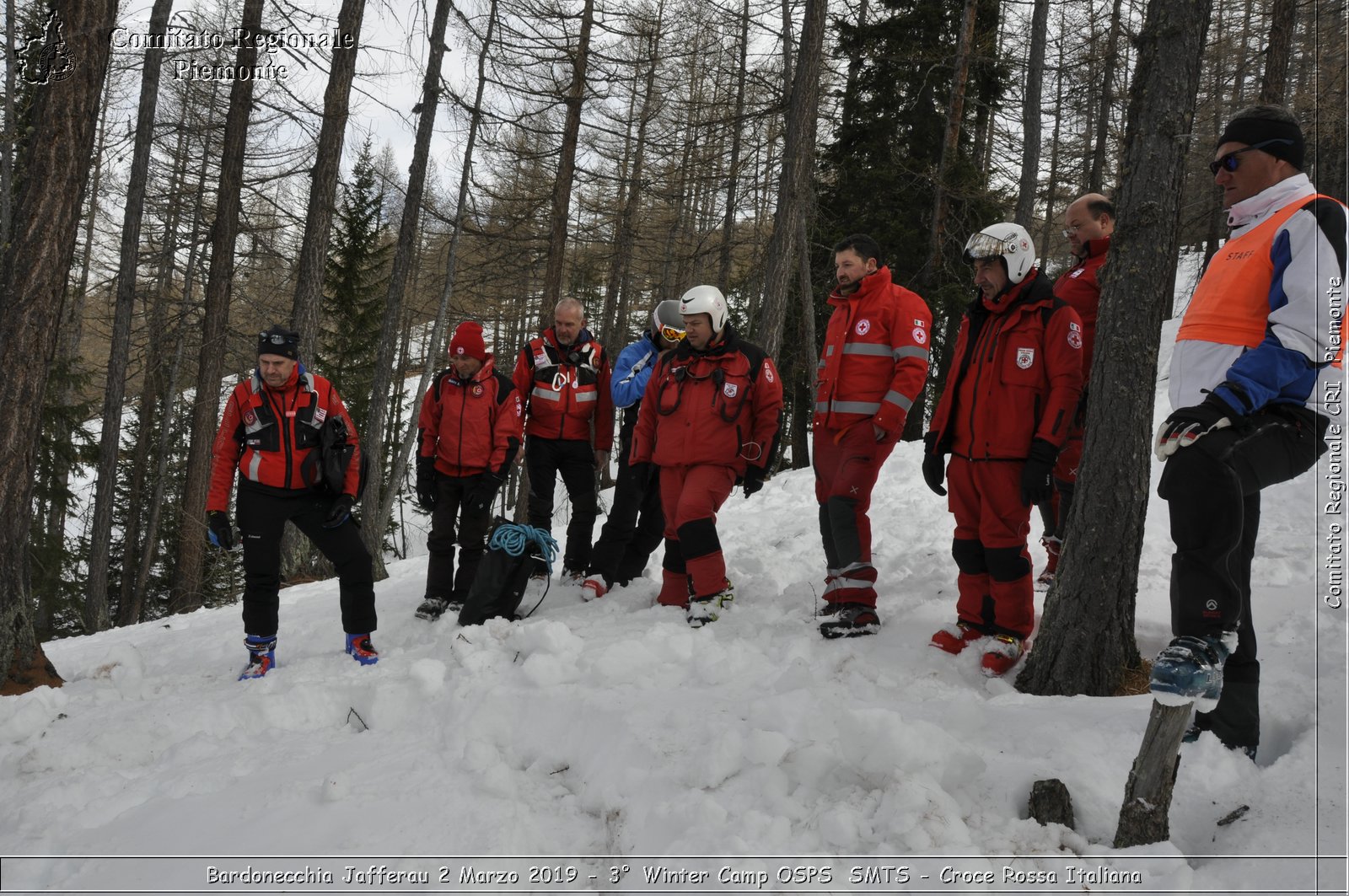 Bardonecchia Jafferau 2 Marzo 2019 - 3 Winter Camp OSPS  SMTS - Croce Rossa Italiana - Comitato Regionale del Piemonte