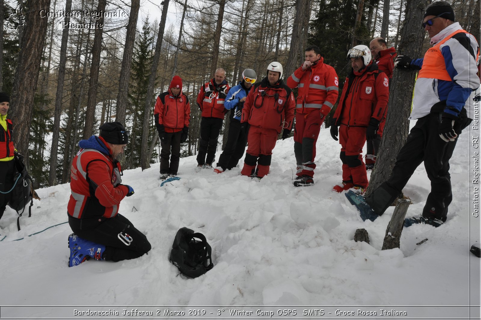 Bardonecchia Jafferau 2 Marzo 2019 - 3 Winter Camp OSPS  SMTS - Croce Rossa Italiana - Comitato Regionale del Piemonte