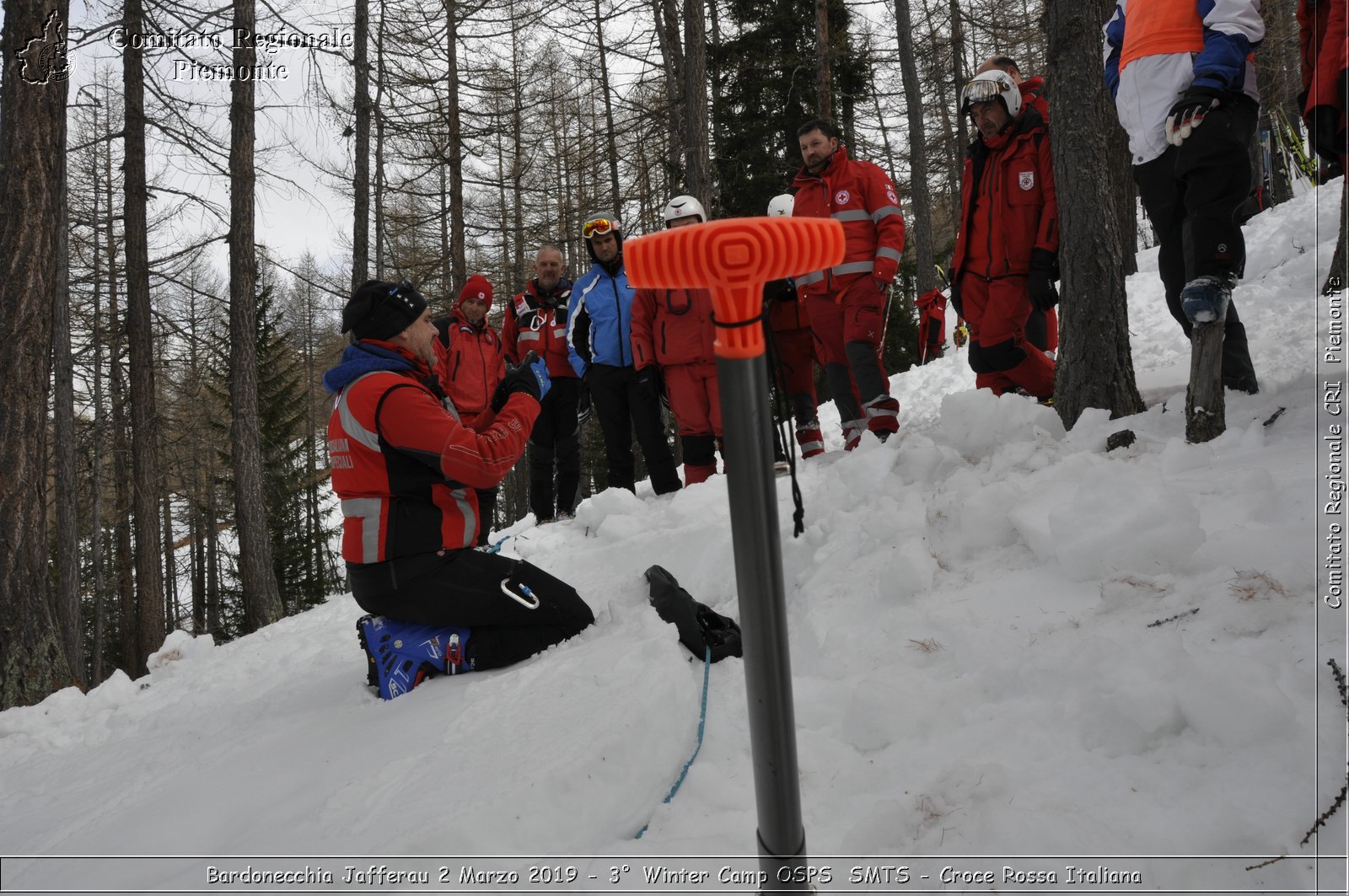 Bardonecchia Jafferau 2 Marzo 2019 - 3 Winter Camp OSPS  SMTS - Croce Rossa Italiana - Comitato Regionale del Piemonte