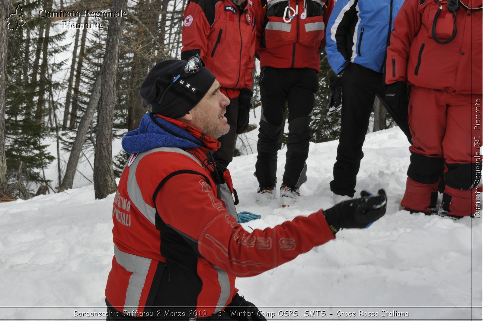 Bardonecchia Jafferau 2 Marzo 2019 - 3 Winter Camp OSPS  SMTS - Croce Rossa Italiana - Comitato Regionale del Piemonte