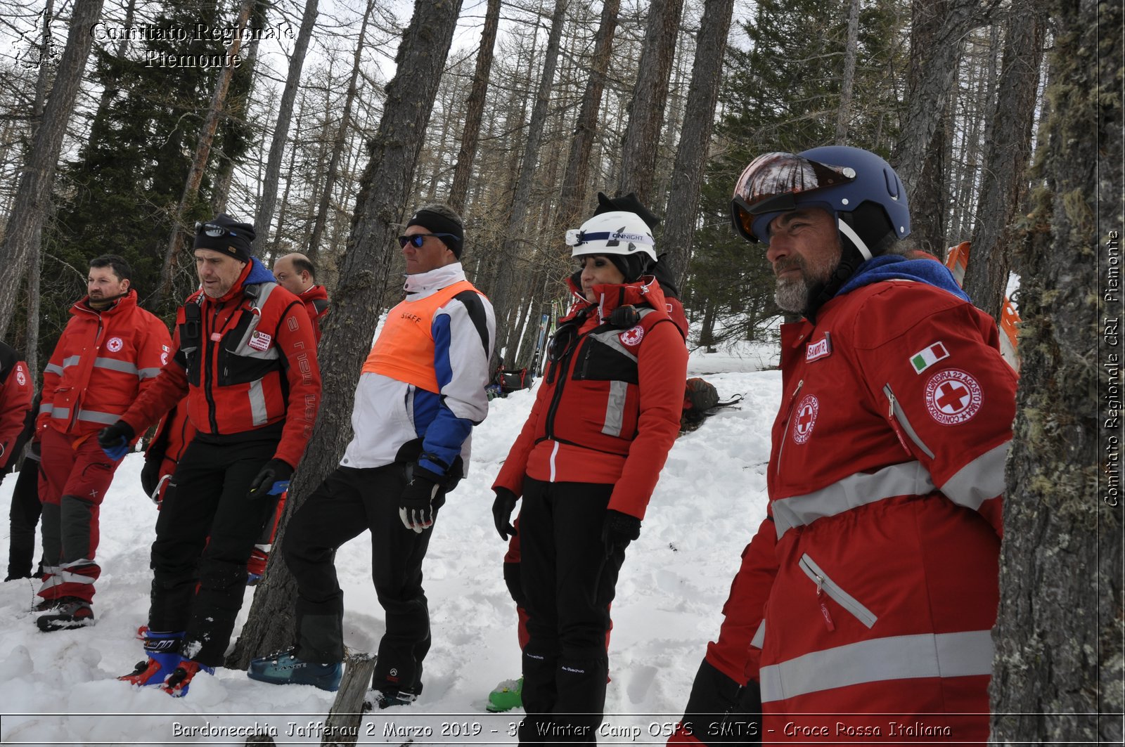 Bardonecchia Jafferau 2 Marzo 2019 - 3 Winter Camp OSPS  SMTS - Croce Rossa Italiana - Comitato Regionale del Piemonte