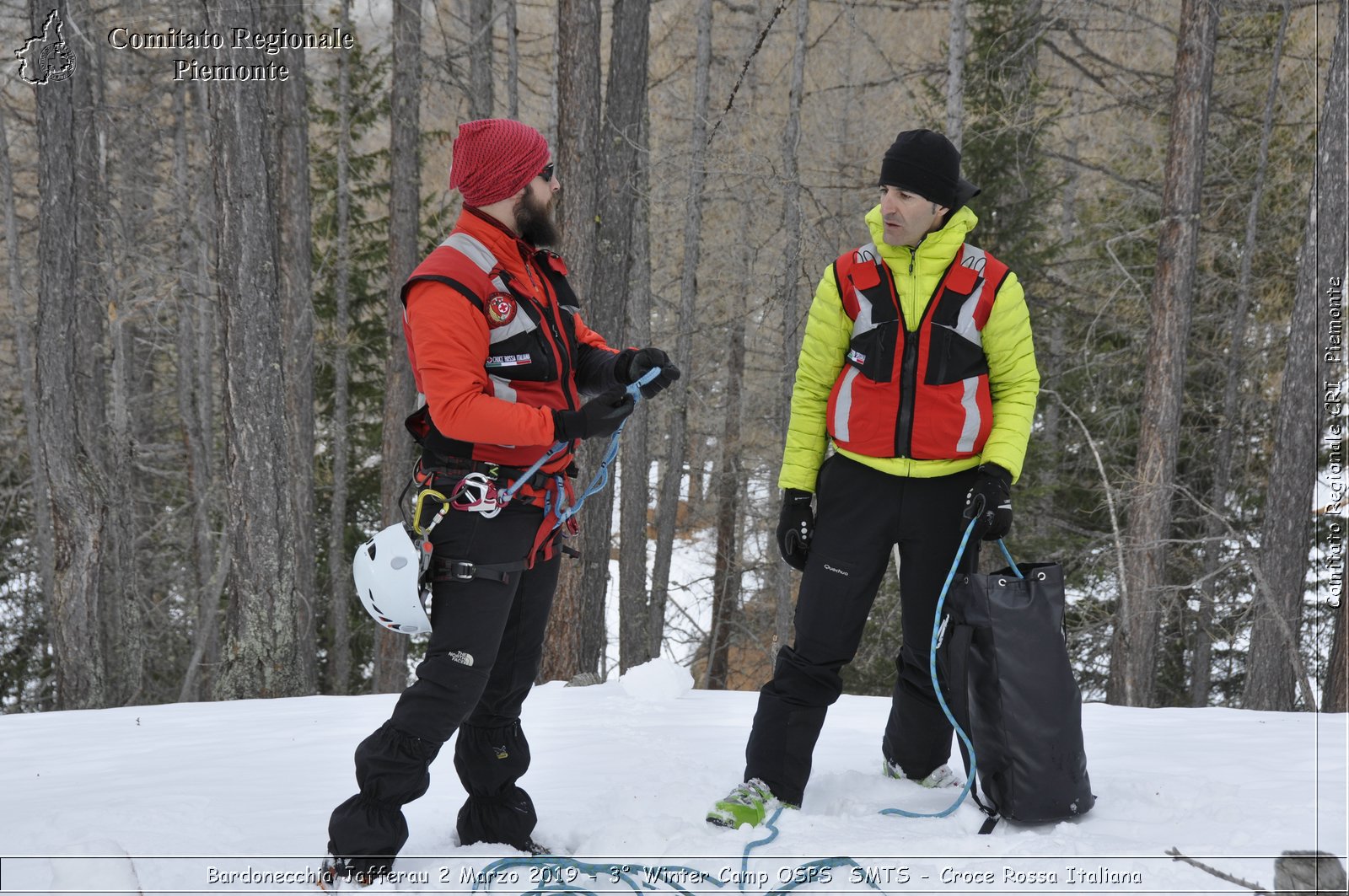 Bardonecchia Jafferau 2 Marzo 2019 - 3 Winter Camp OSPS  SMTS - Croce Rossa Italiana - Comitato Regionale del Piemonte