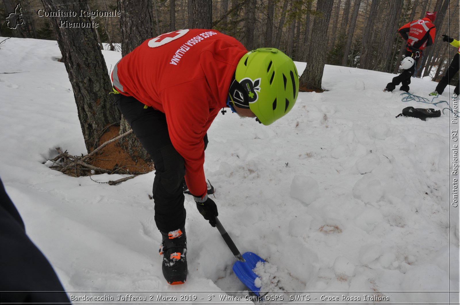 Bardonecchia Jafferau 2 Marzo 2019 - 3 Winter Camp OSPS  SMTS - Croce Rossa Italiana - Comitato Regionale del Piemonte