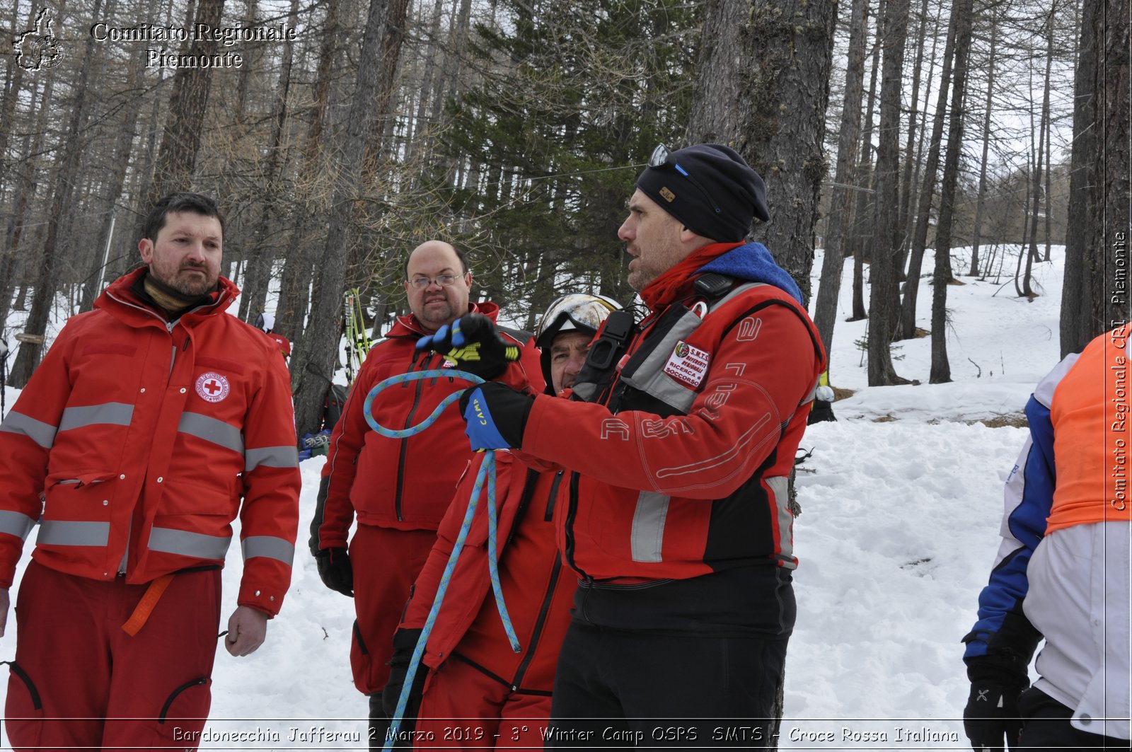 Bardonecchia Jafferau 2 Marzo 2019 - 3 Winter Camp OSPS  SMTS - Croce Rossa Italiana - Comitato Regionale del Piemonte