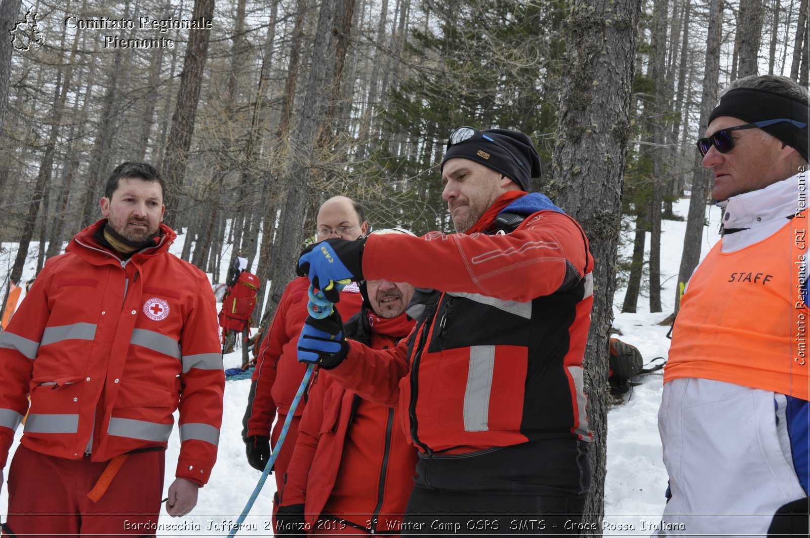 Bardonecchia Jafferau 2 Marzo 2019 - 3 Winter Camp OSPS  SMTS - Croce Rossa Italiana - Comitato Regionale del Piemonte