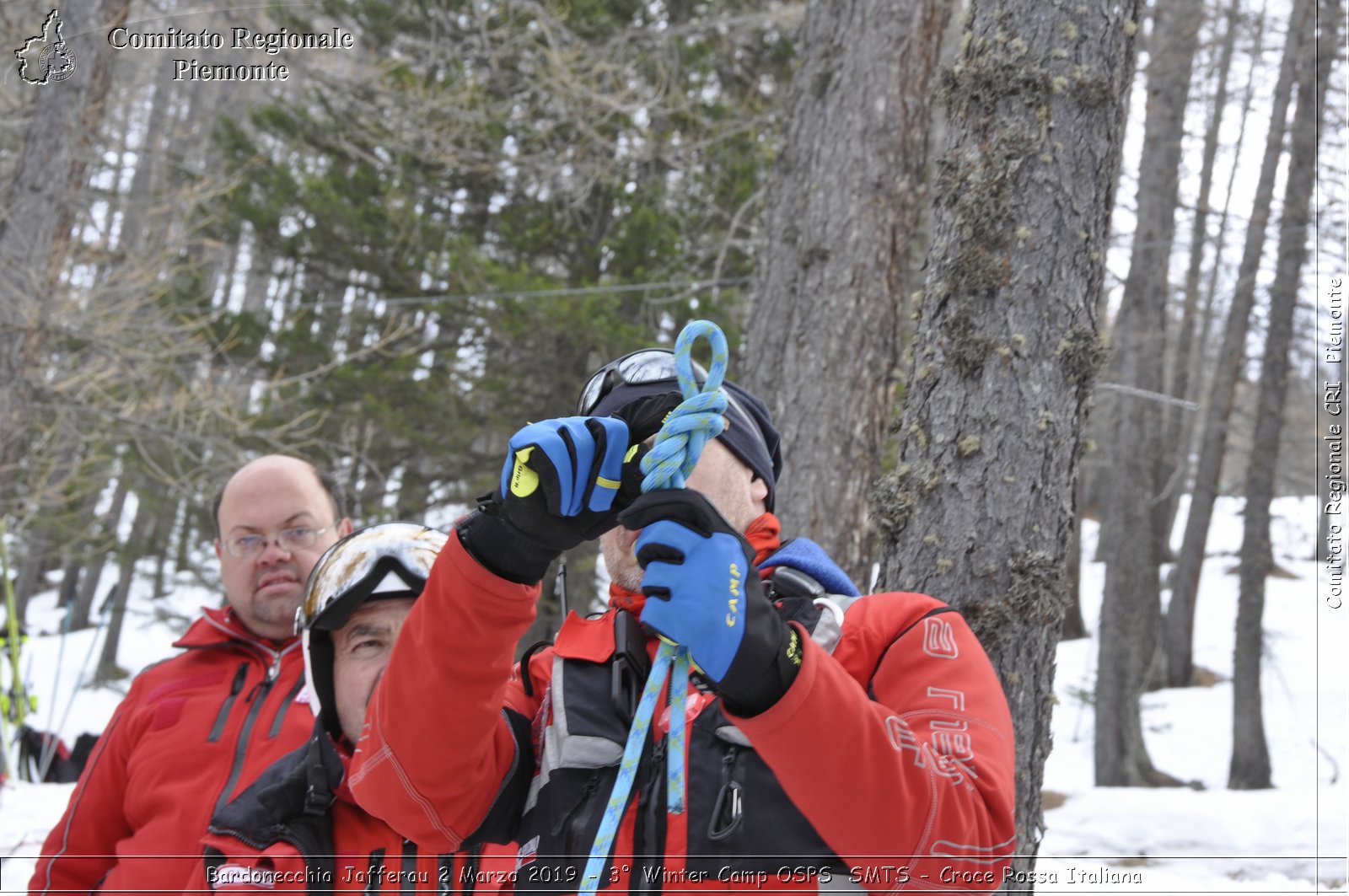 Bardonecchia Jafferau 2 Marzo 2019 - 3 Winter Camp OSPS  SMTS - Croce Rossa Italiana - Comitato Regionale del Piemonte