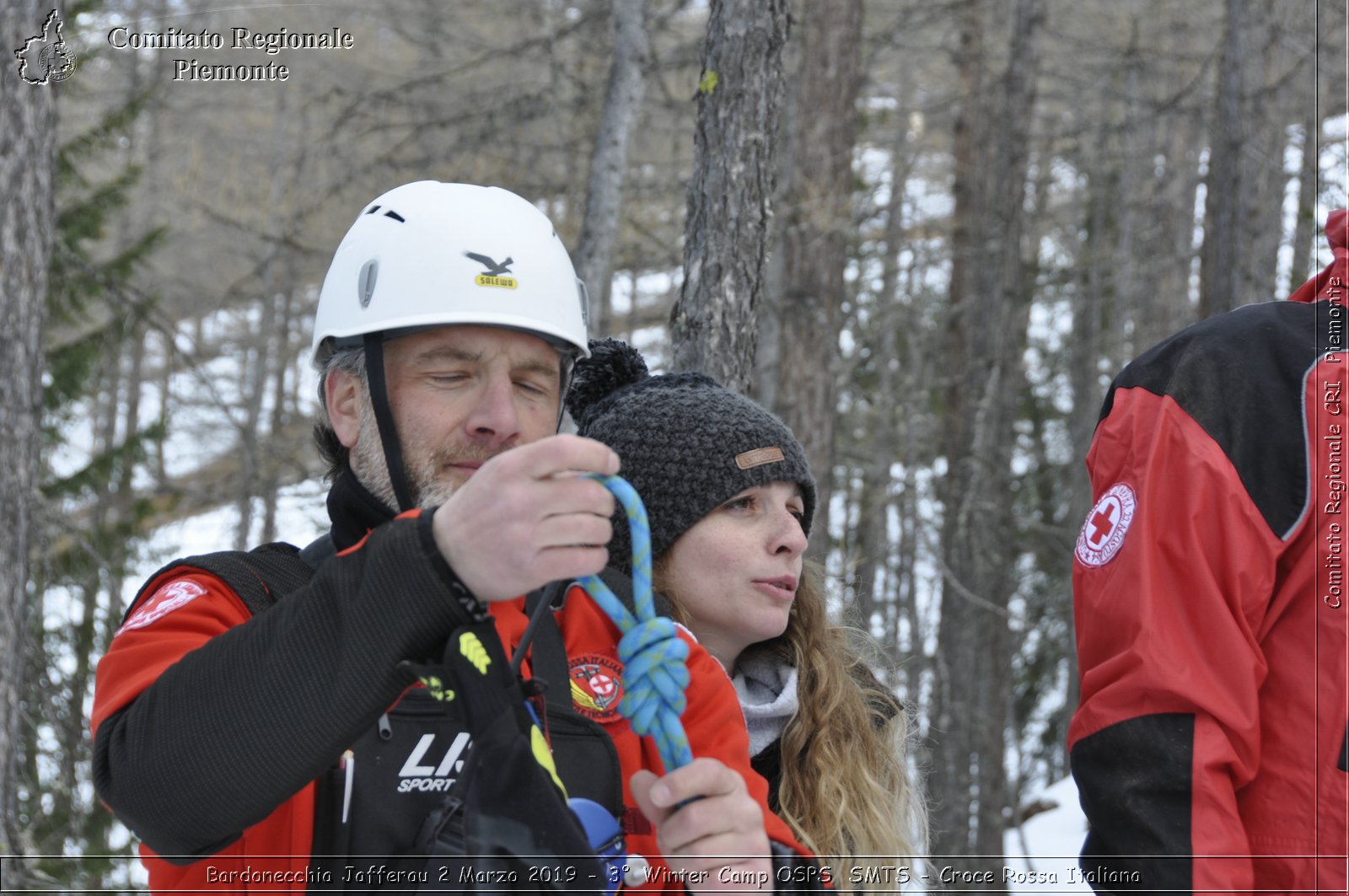 Bardonecchia Jafferau 2 Marzo 2019 - 3 Winter Camp OSPS  SMTS - Croce Rossa Italiana - Comitato Regionale del Piemonte