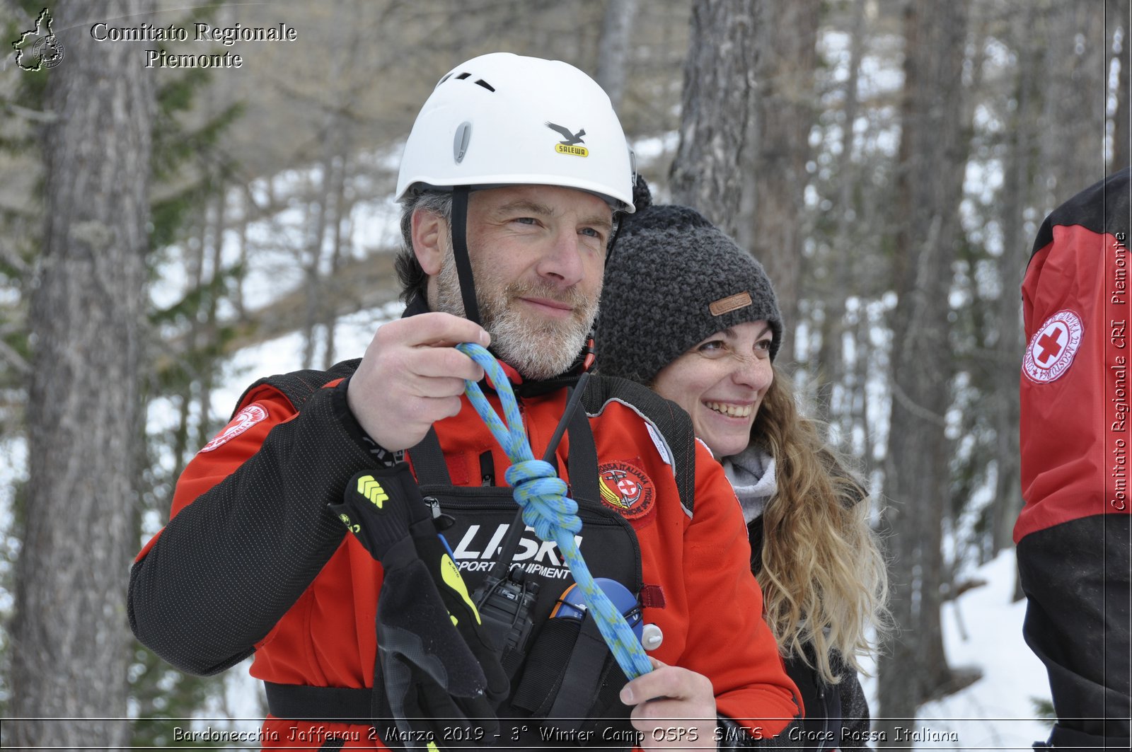 Bardonecchia Jafferau 2 Marzo 2019 - 3 Winter Camp OSPS  SMTS - Croce Rossa Italiana - Comitato Regionale del Piemonte