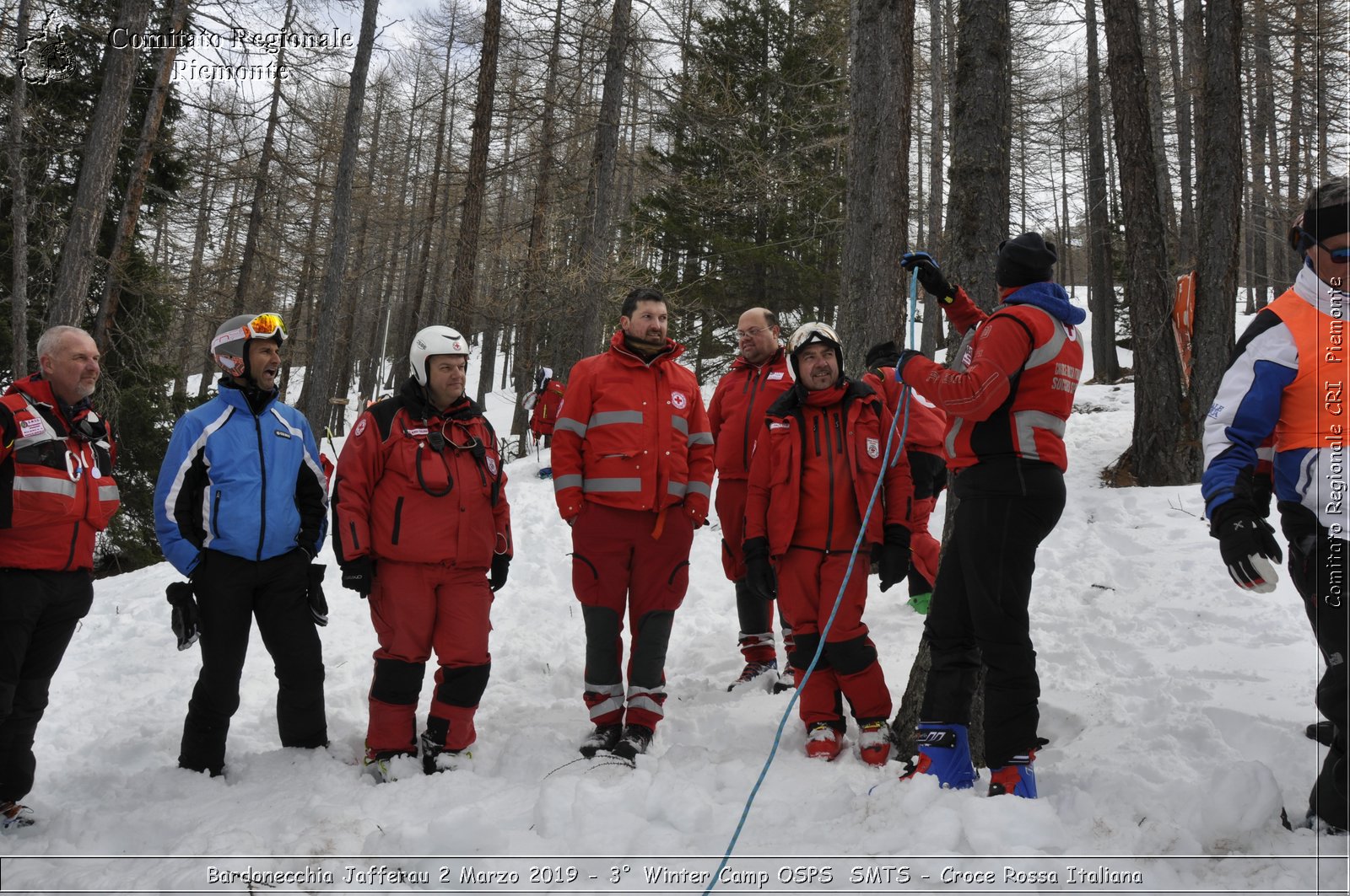 Bardonecchia Jafferau 2 Marzo 2019 - 3 Winter Camp OSPS  SMTS - Croce Rossa Italiana - Comitato Regionale del Piemonte