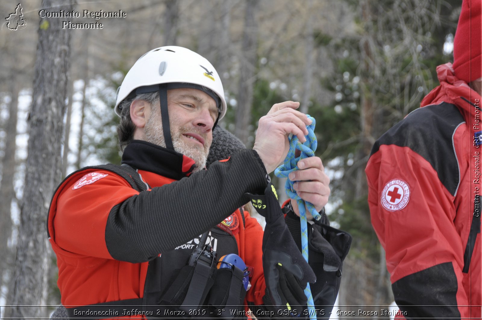 Bardonecchia Jafferau 2 Marzo 2019 - 3 Winter Camp OSPS  SMTS - Croce Rossa Italiana - Comitato Regionale del Piemonte